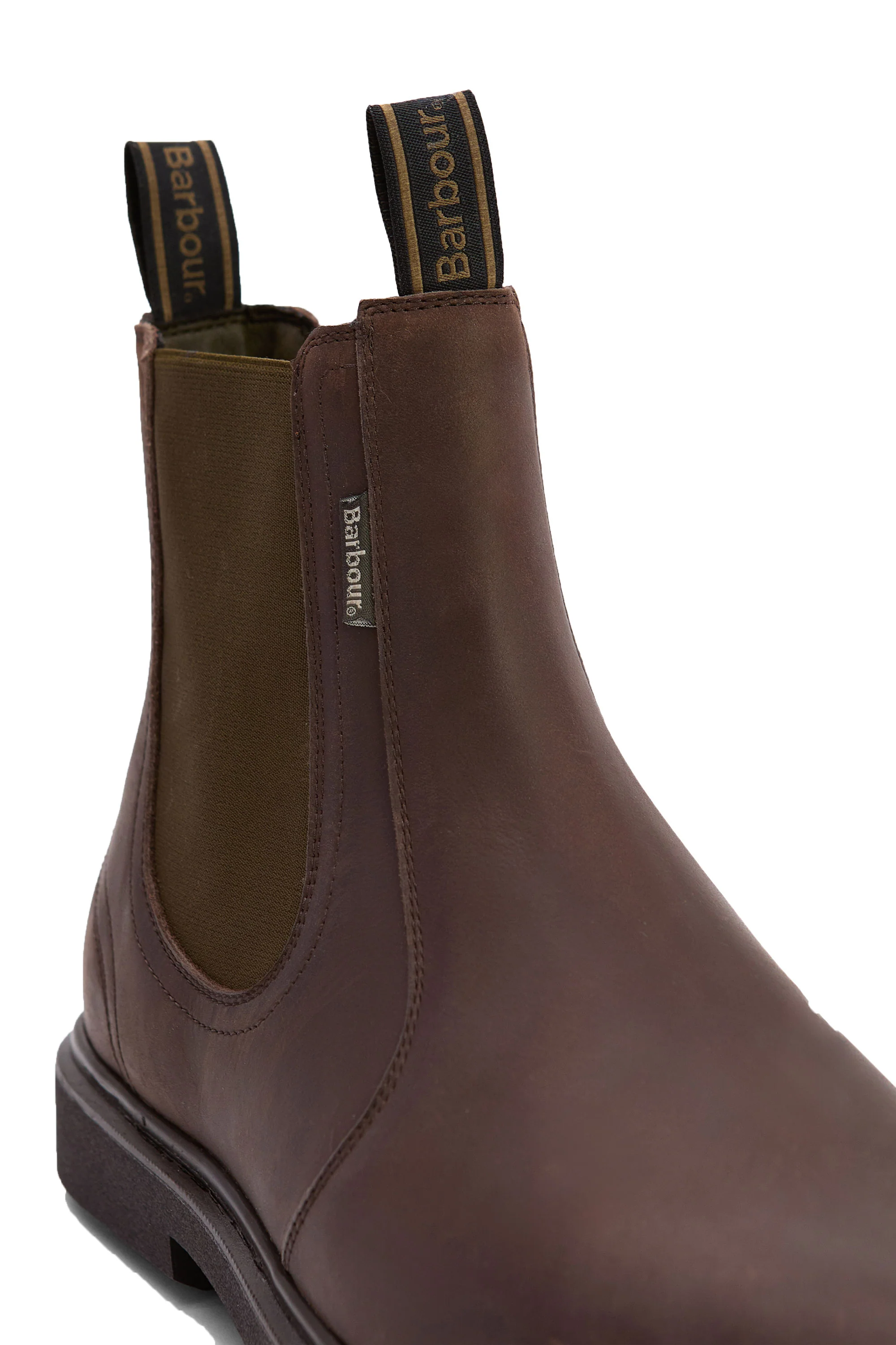 BARBOUR HALE CHELSEA BOOT DARK BROWN - Image 3