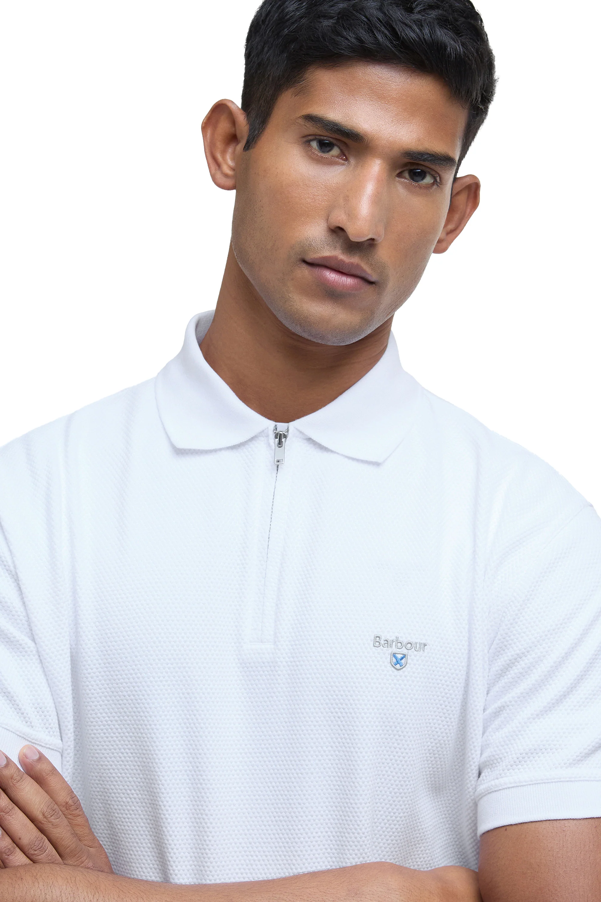 Barbour Hingham Polo White - Image 2
