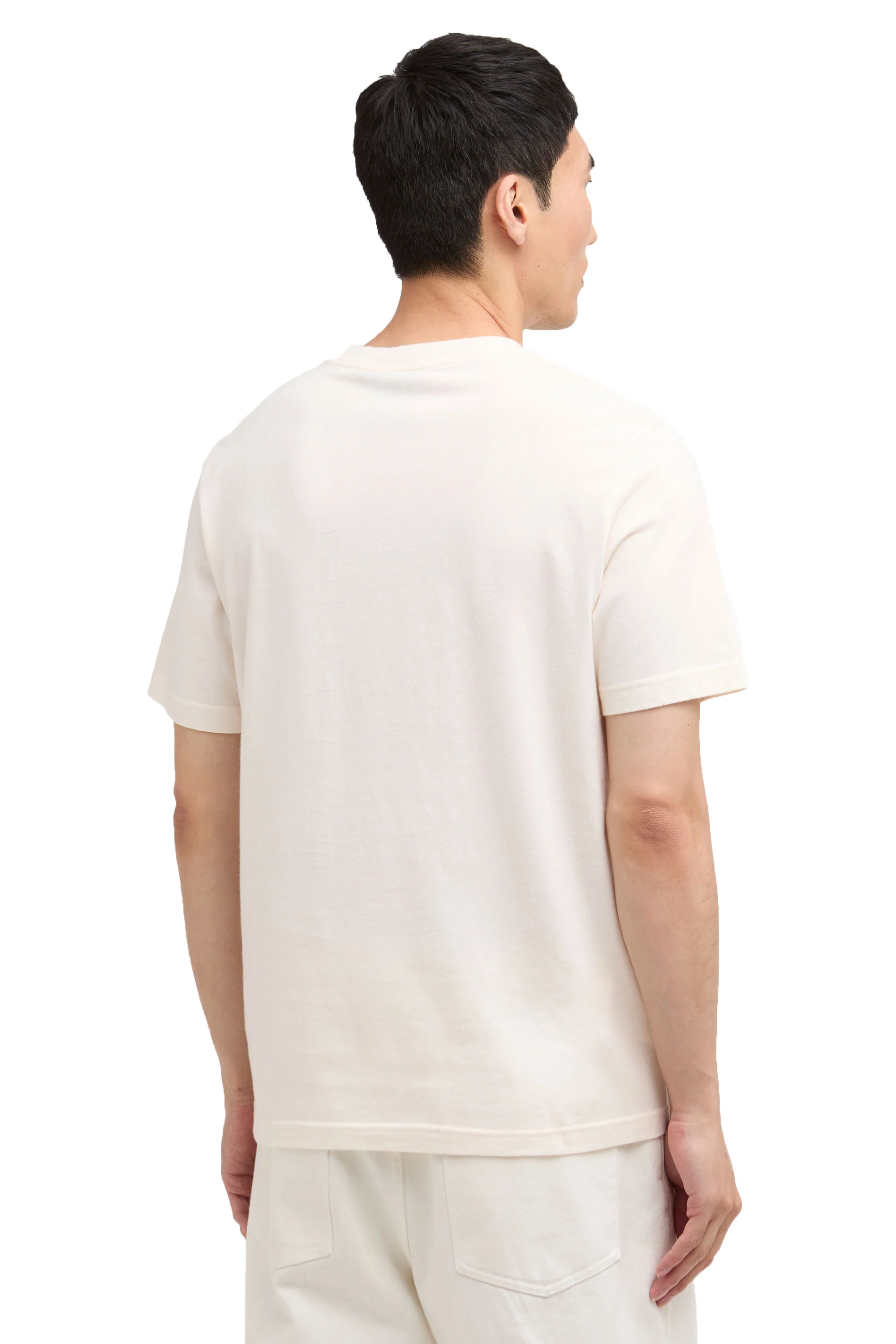 Barbour BANGERS T-SHIRT WHISPER WHITE - Image 3