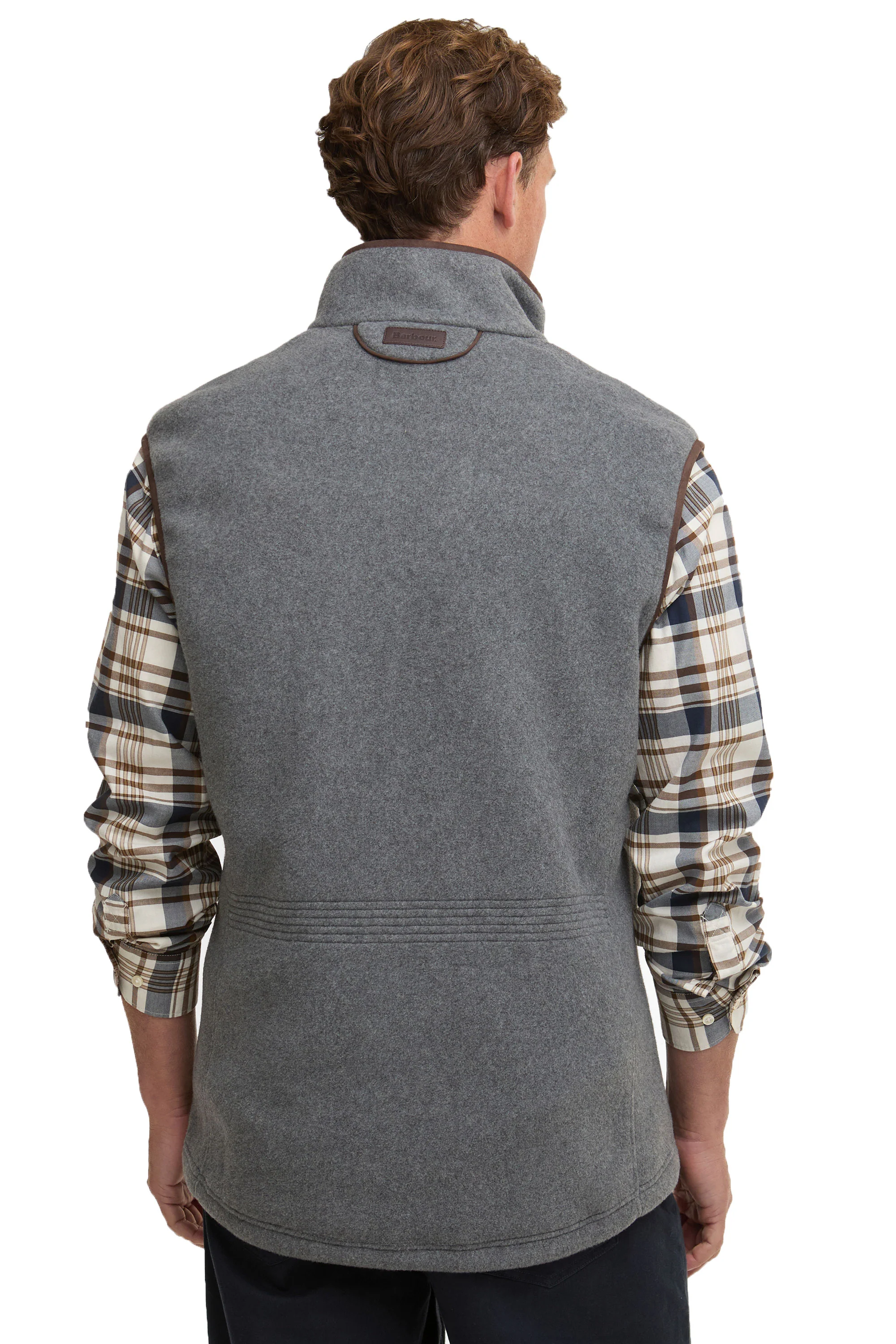 BARBOUR LANGDALE GILET DARK GREY - Image 2