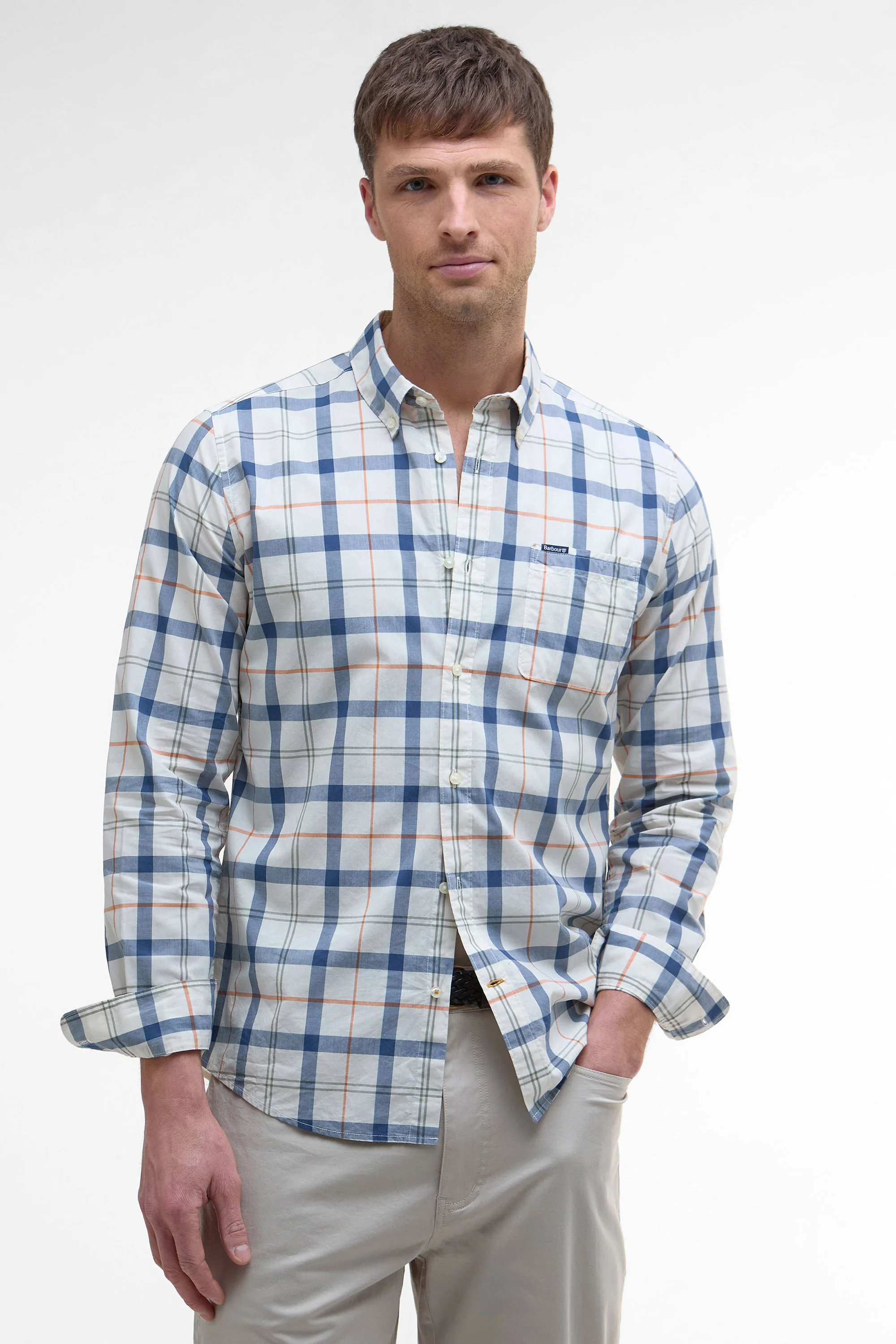 BARBOUR RAWLEY SHIRT SEA HAZE TARTAN - Image 3