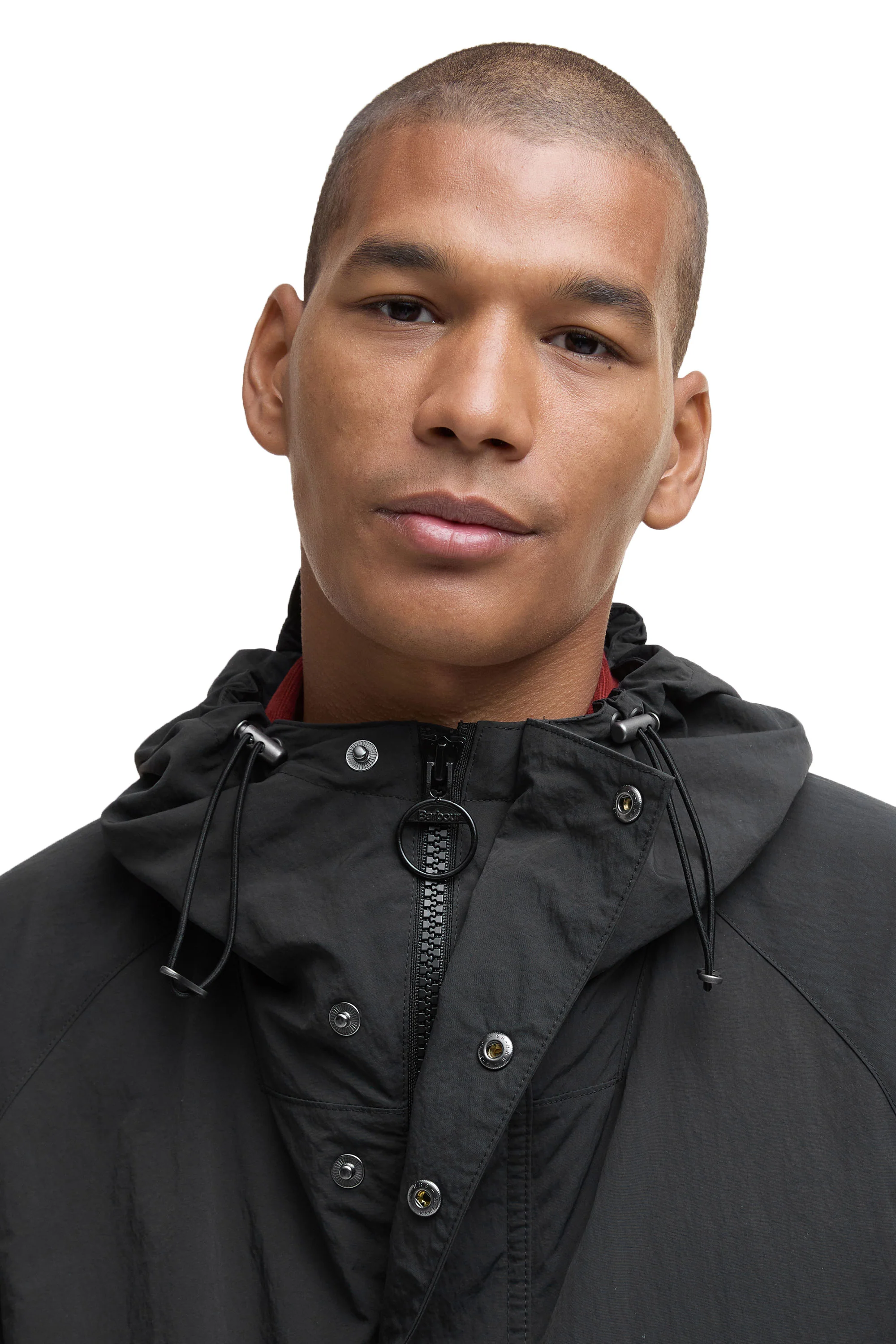 BARBOUR RIG SHOWERPROOF JACKET BLACK - Image 3