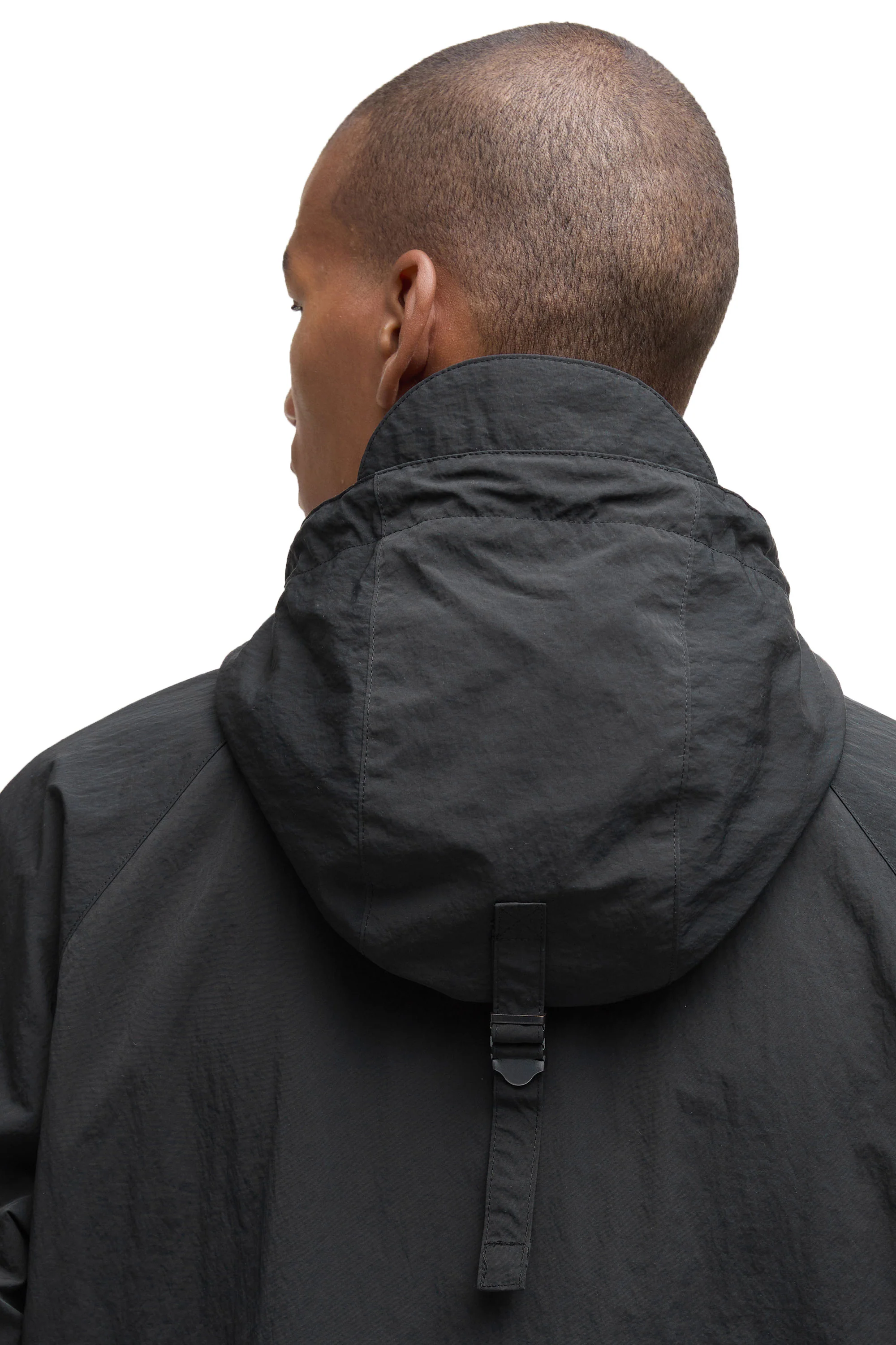 BARBOUR RIG SHOWERPROOF JACKET BLACK - Image 4