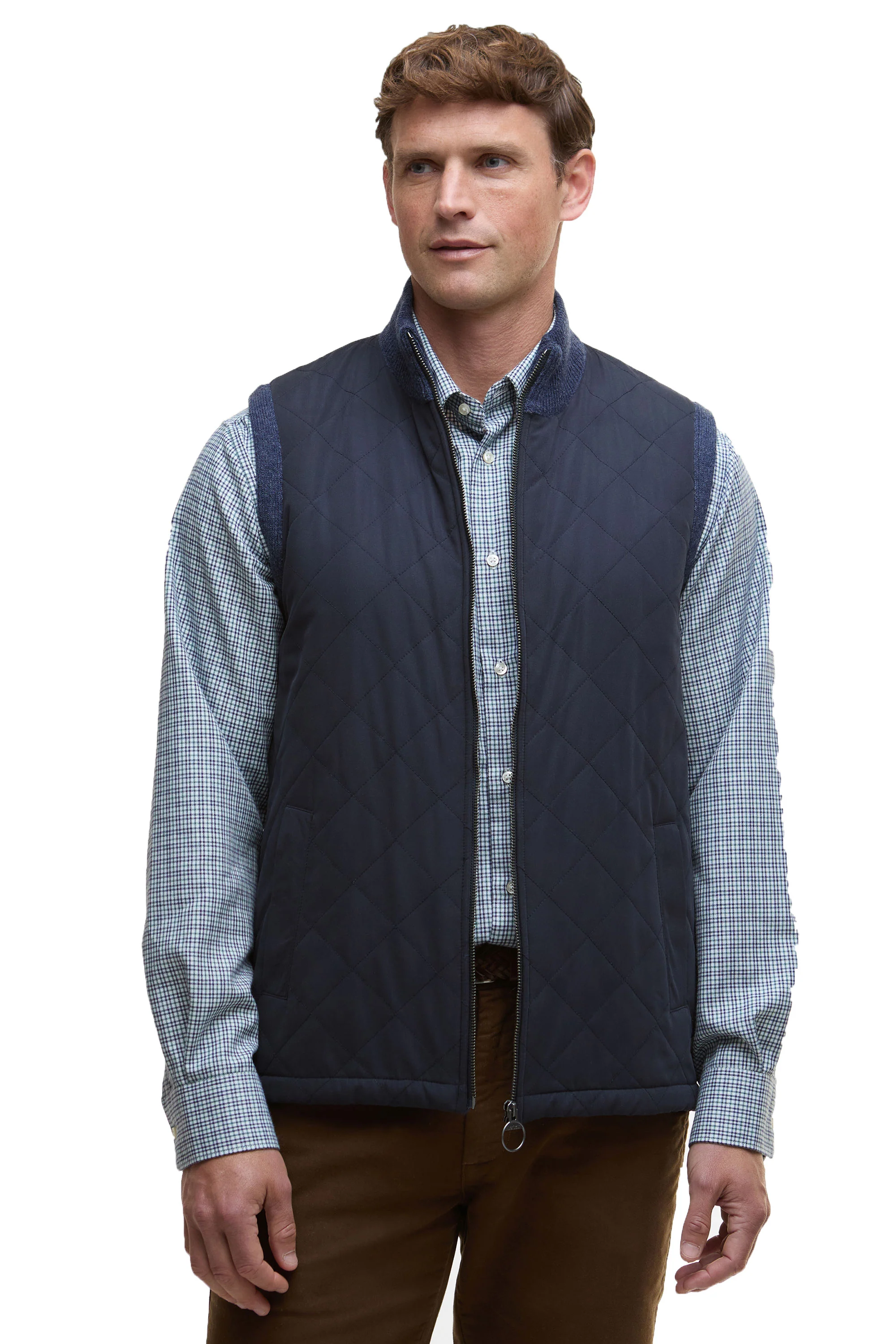 BARBOUR SHOVELER GILET NAVY - Image 2