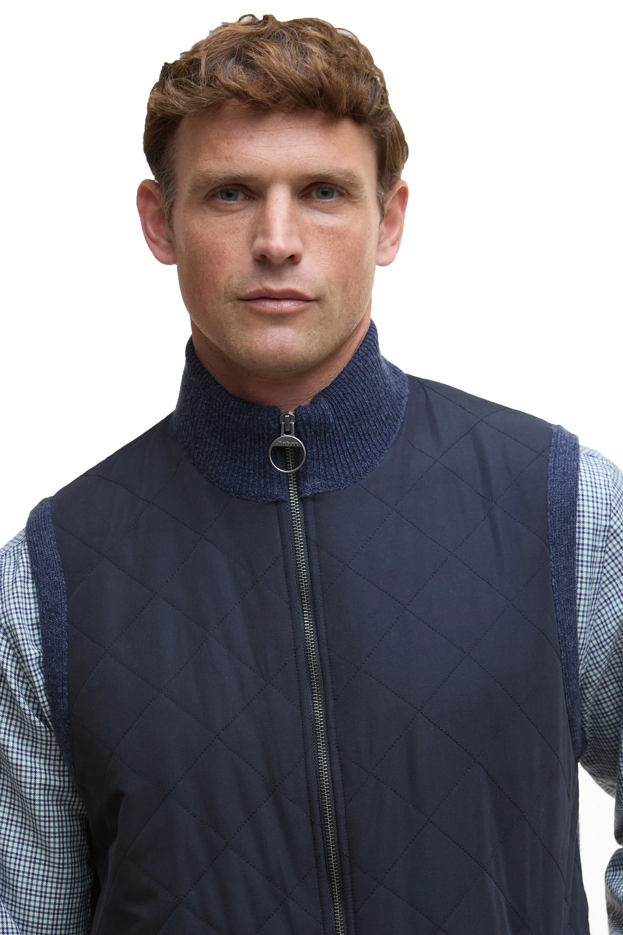 BARBOUR SHOVELER GILET NAVY - Image 3