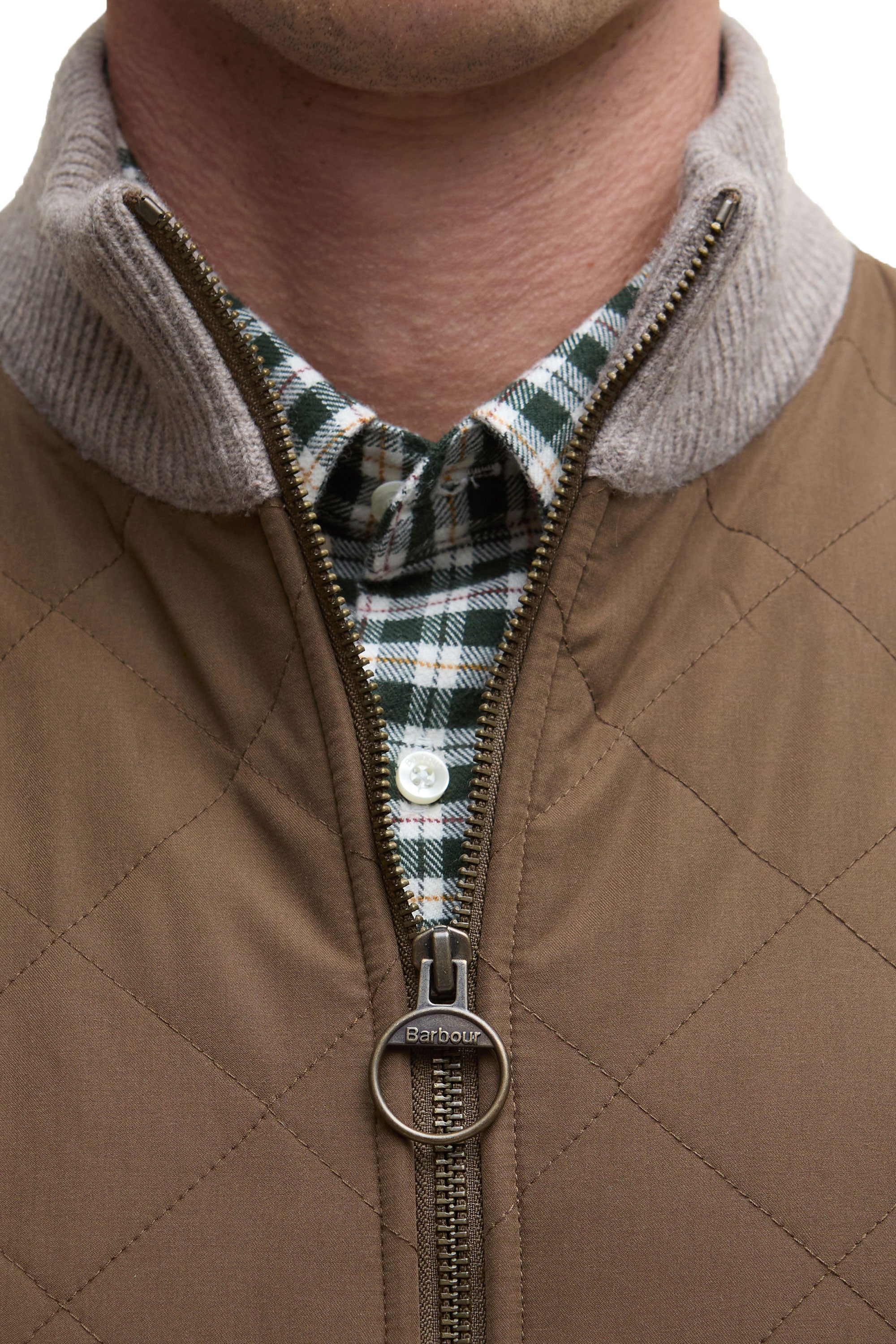 BARBOUR SHOVELER GILET STONE - Image 3