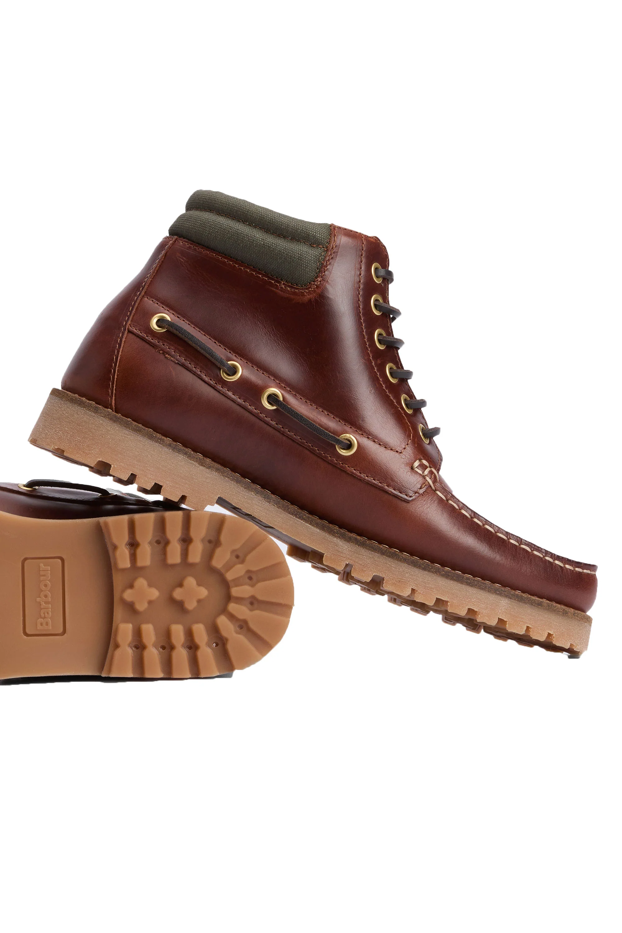 Barbour Tiller Boot Mahogany - Image 3
