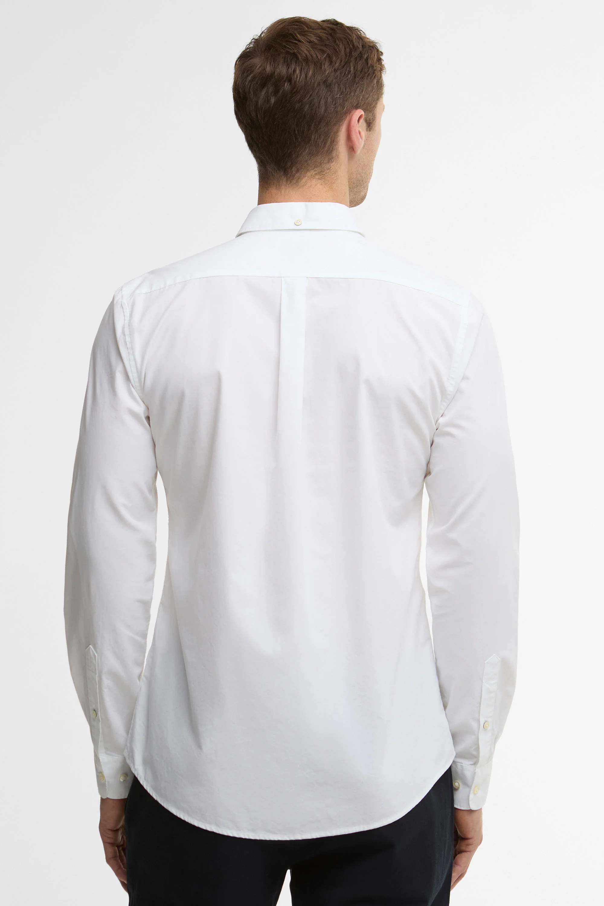 BARBOUR TREEPORT POPLIN SHIRT WHITE - Image 3