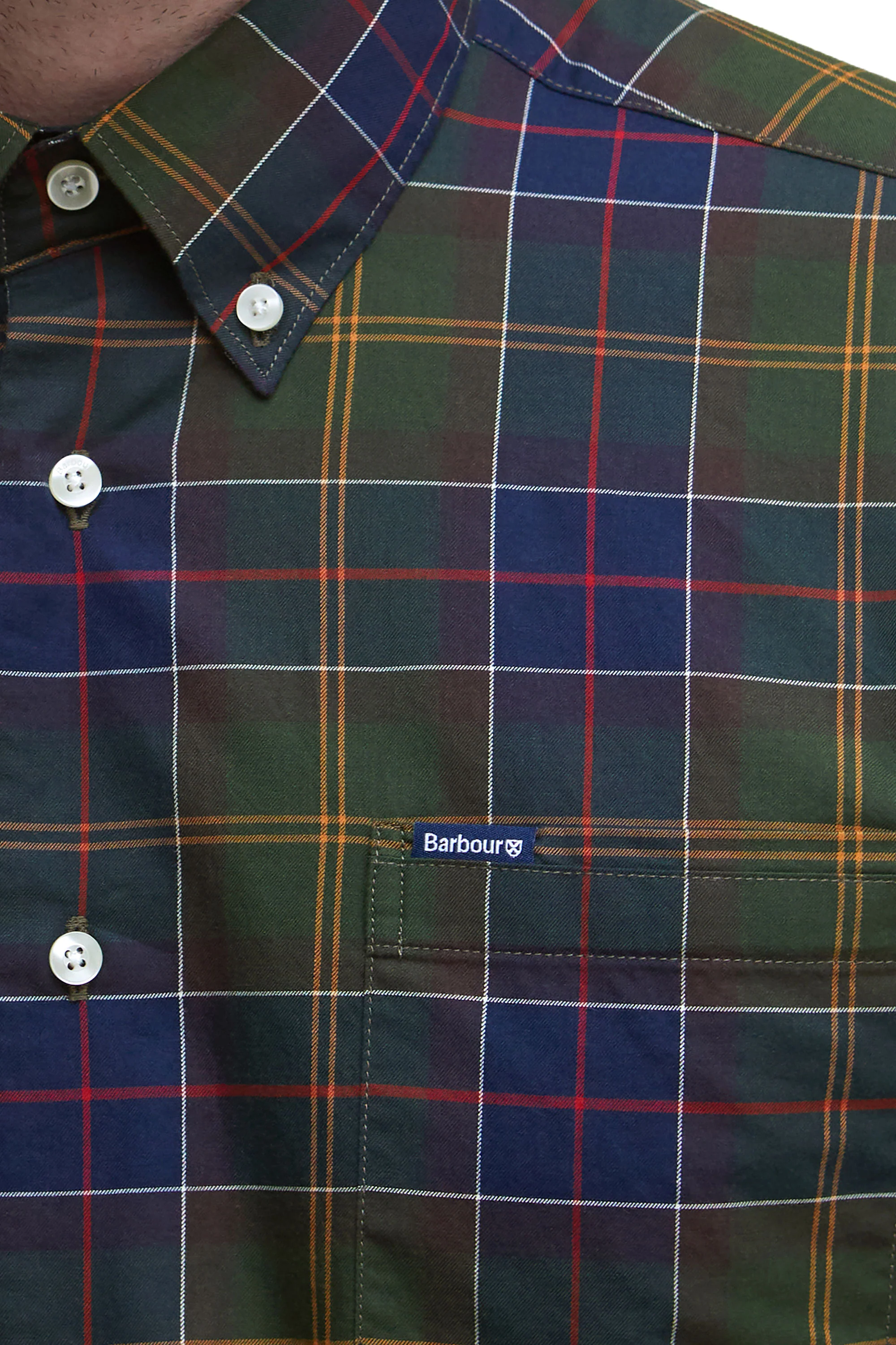 Barbour Wetheram Shirt Classic Tartan - Image 4