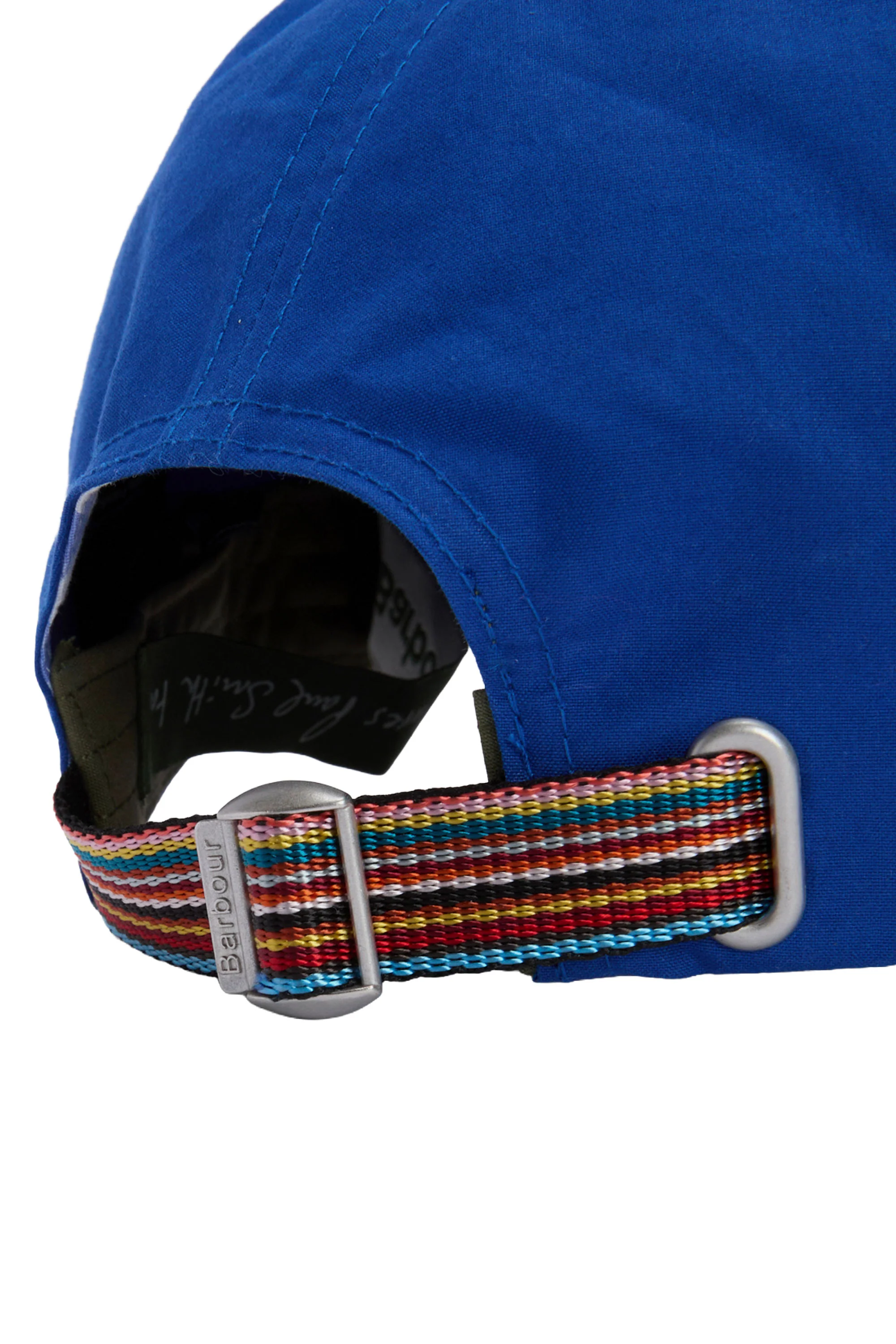 BARBOUR X PAUL SMITH CAP ROYAL BLUE - Image 3