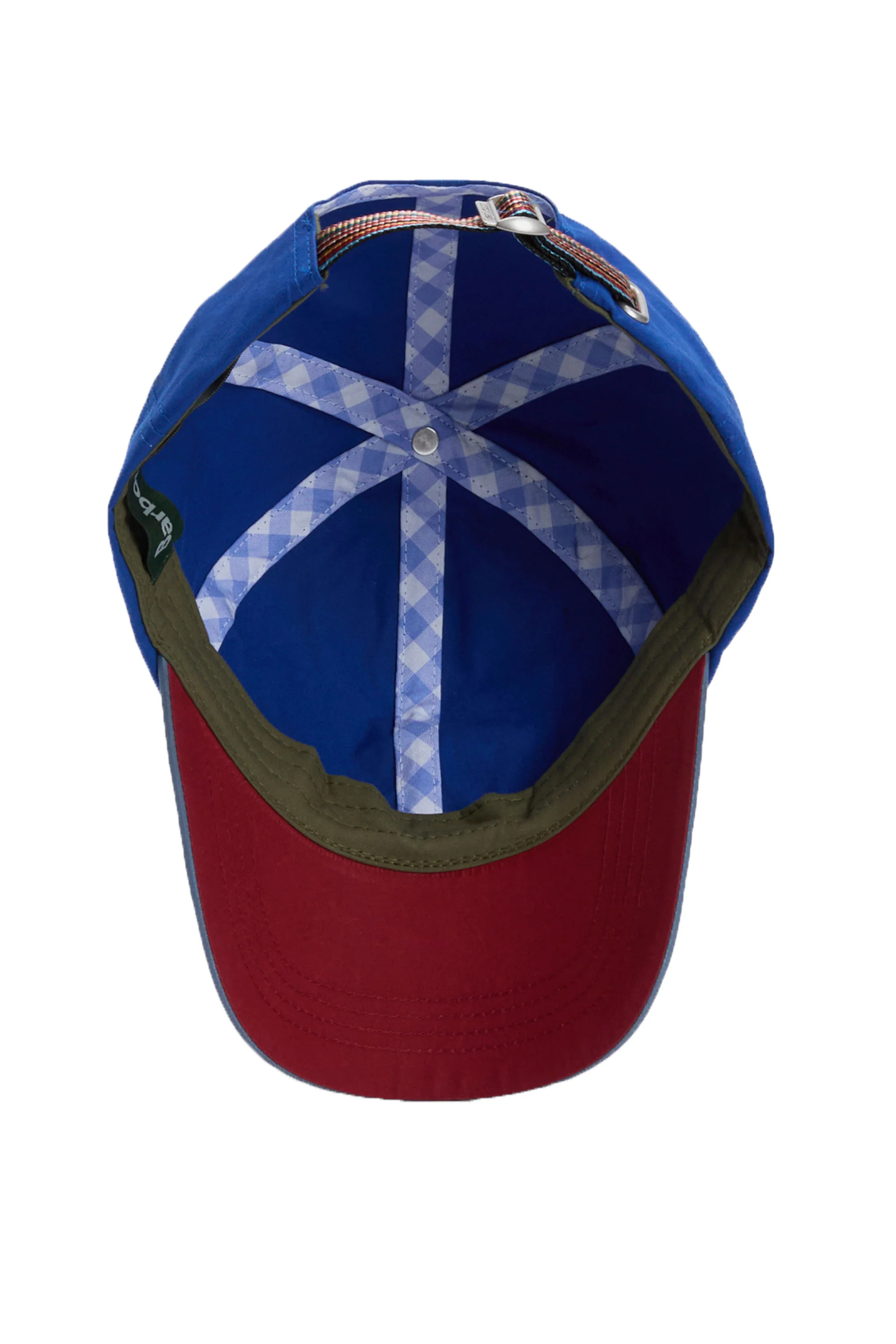 BARBOUR X PAUL SMITH CAP ROYAL BLUE - Image 4
