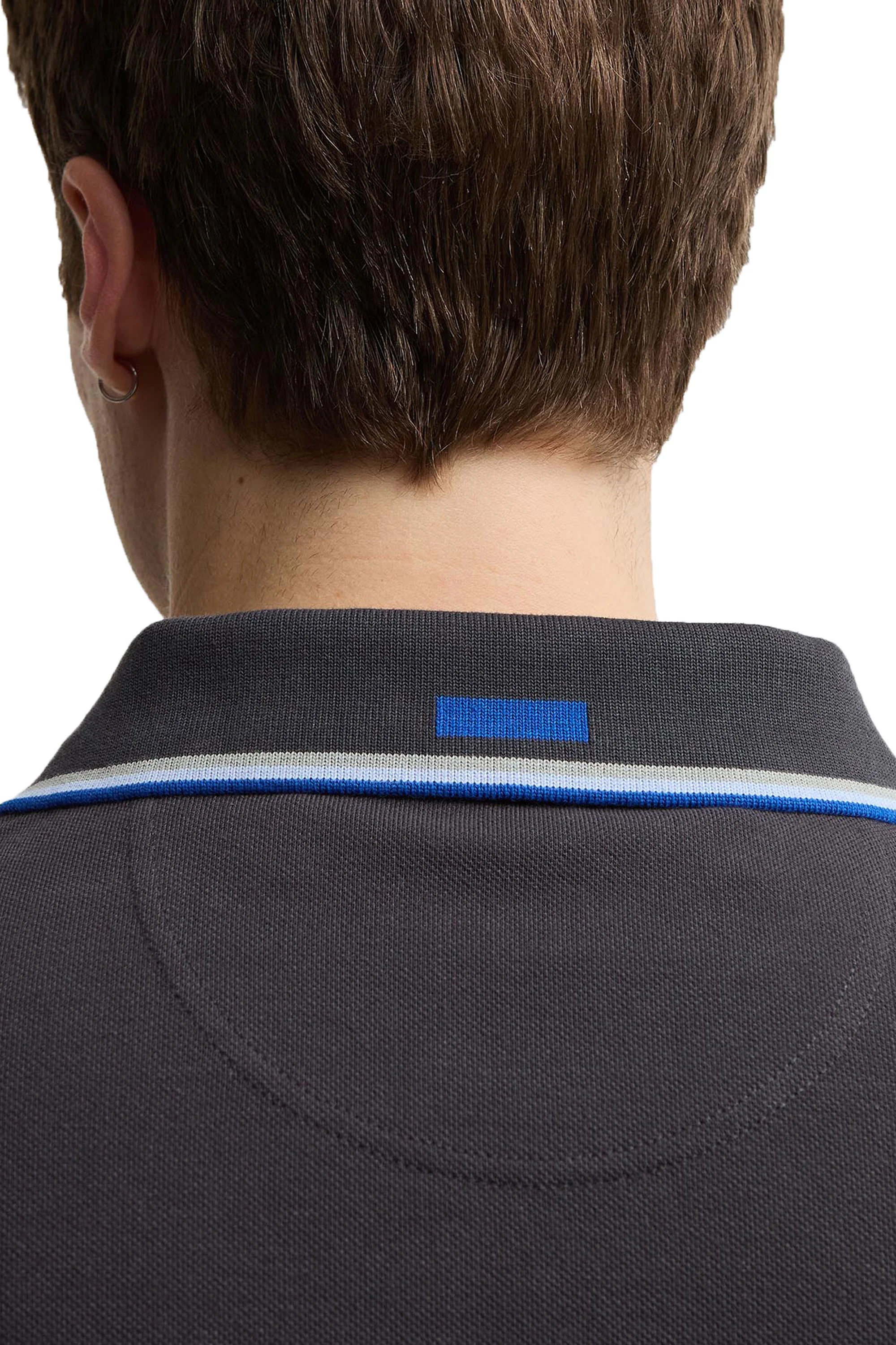 BARBOUR X PAUL SMITH LURE POLO DARK NAVY - Image 4