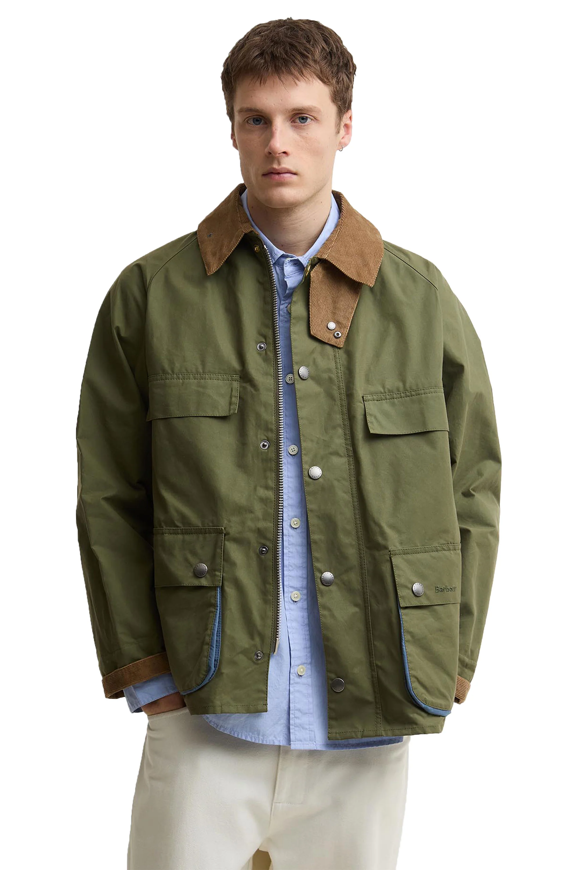 BARBOUR X PAUL SMITH SUGARLUMP BEDALE JACKET SAGE - Image 2