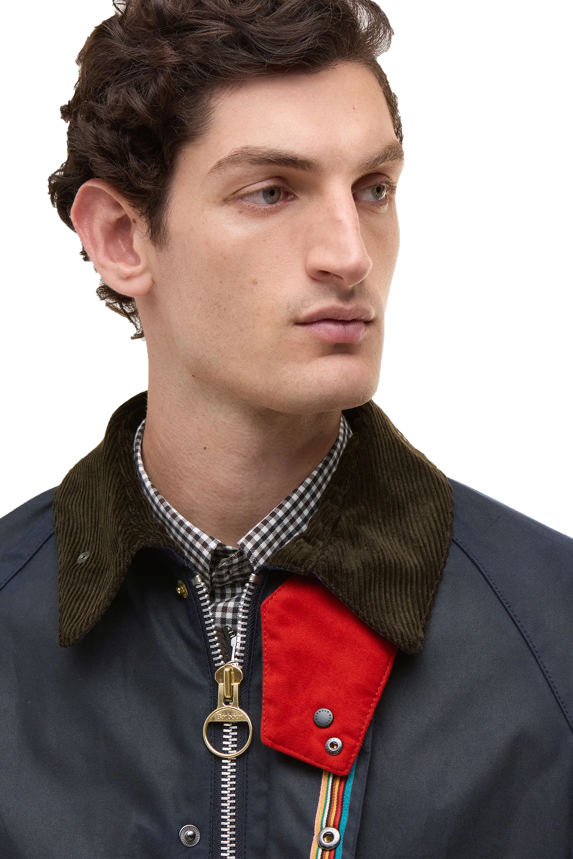 Barbour x Paul Smith Bedale Jacket Night Sky - Image 5