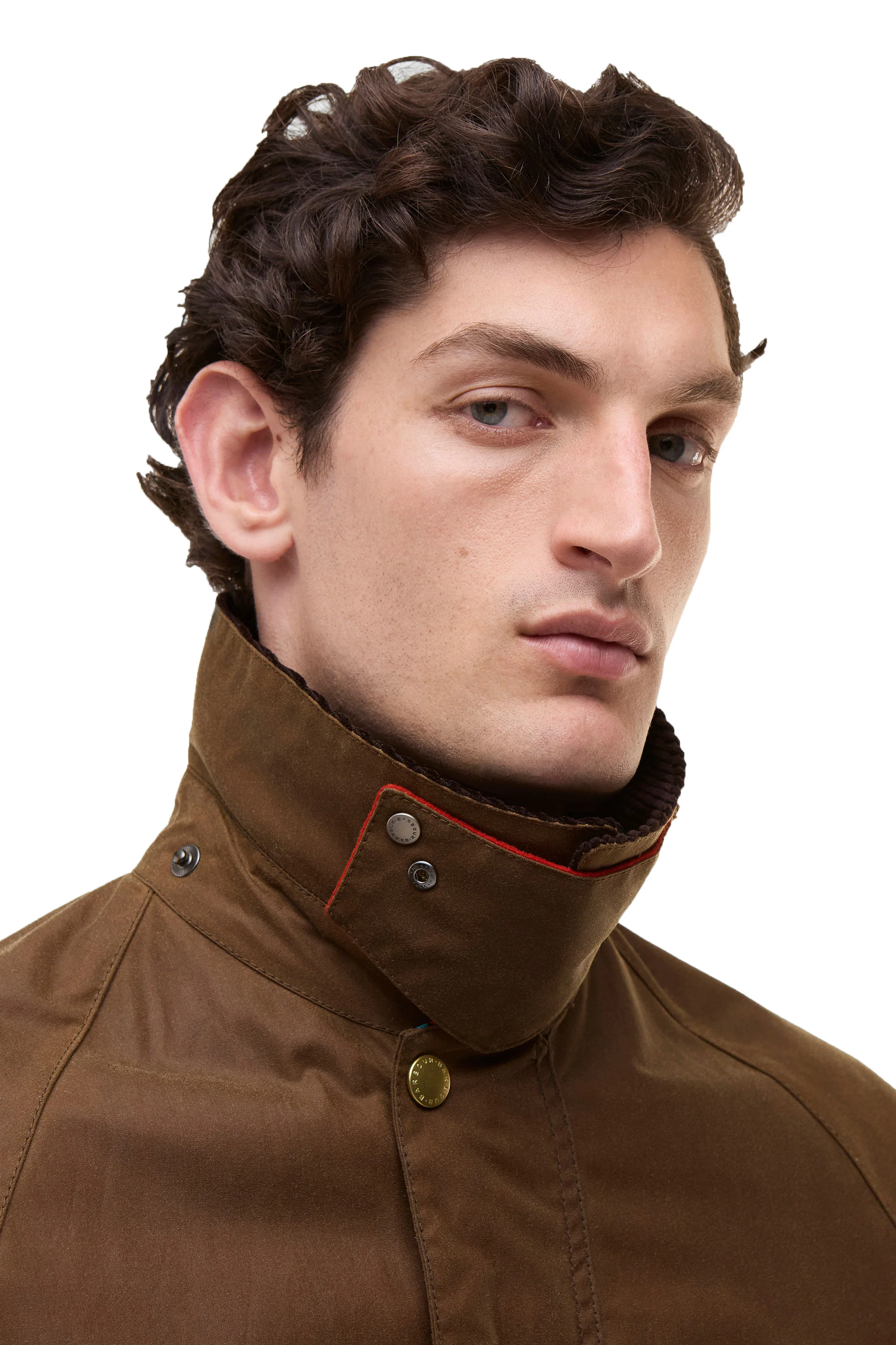Barbour x Paul Smith Bedale Jacket Tan - Image 4