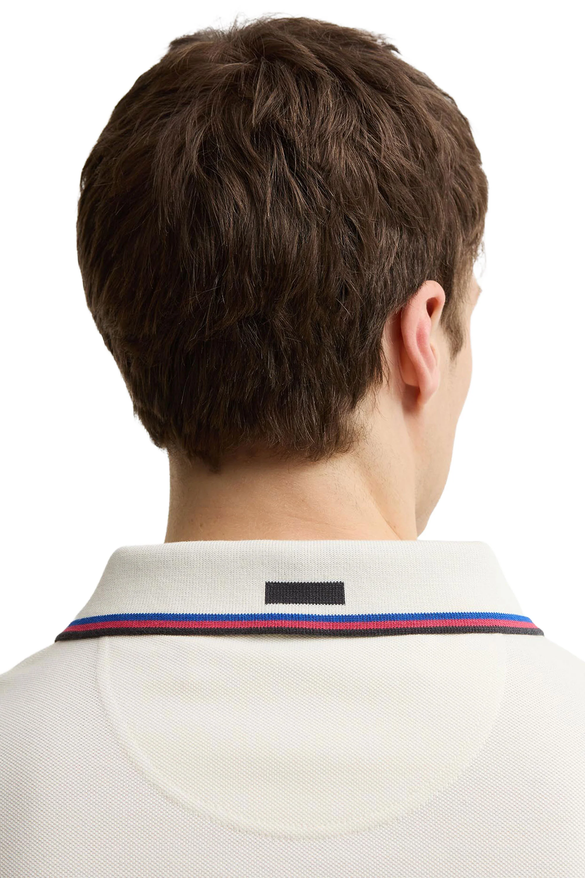 BARBOUR X PAUL SMITH LURE POLO WHISPER WHITE - Image 4