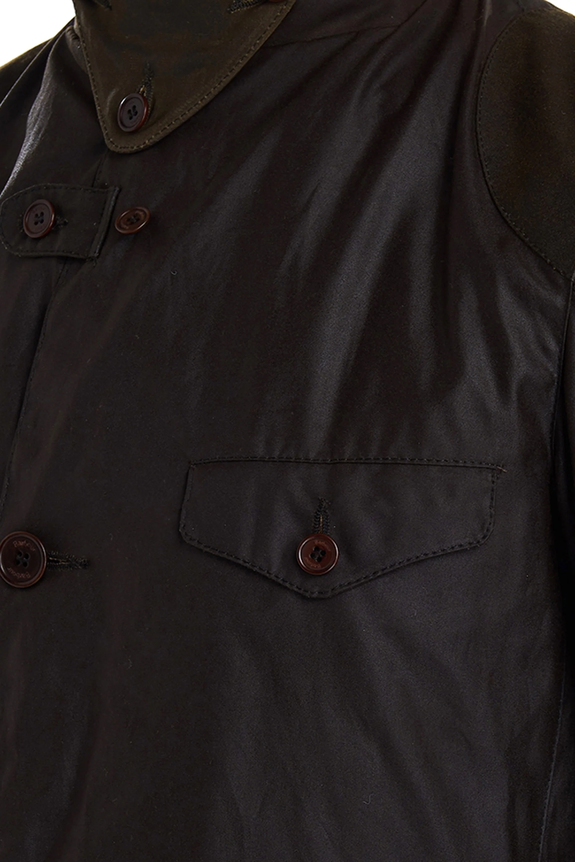 Barbour Beacon Sports Jacket Olive - Image 6