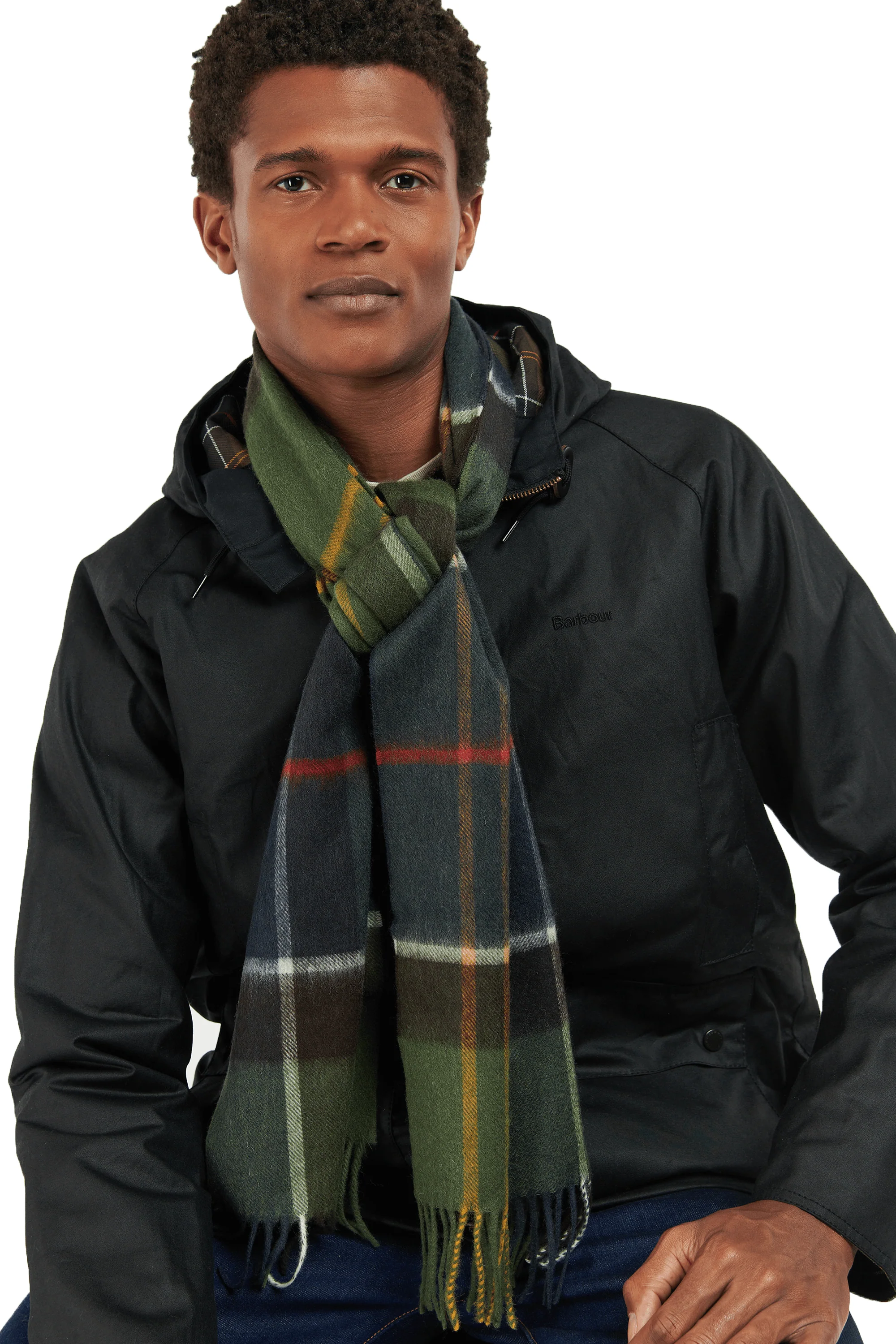 Barbour Carrbridge Tartan Scarf Classic Tartan - Image 2