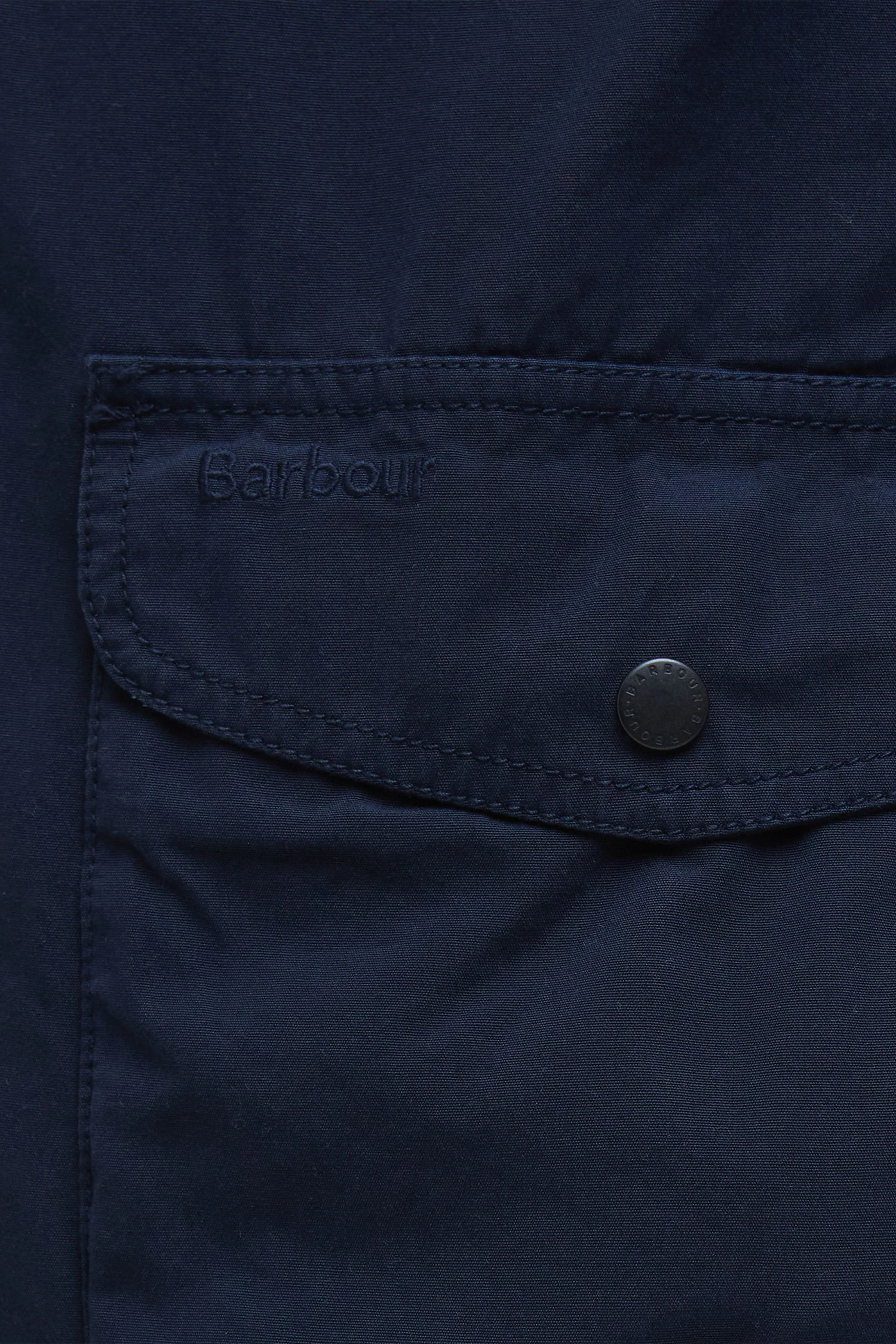 Barbour Casual Ogston Jacket Navy - Image 5