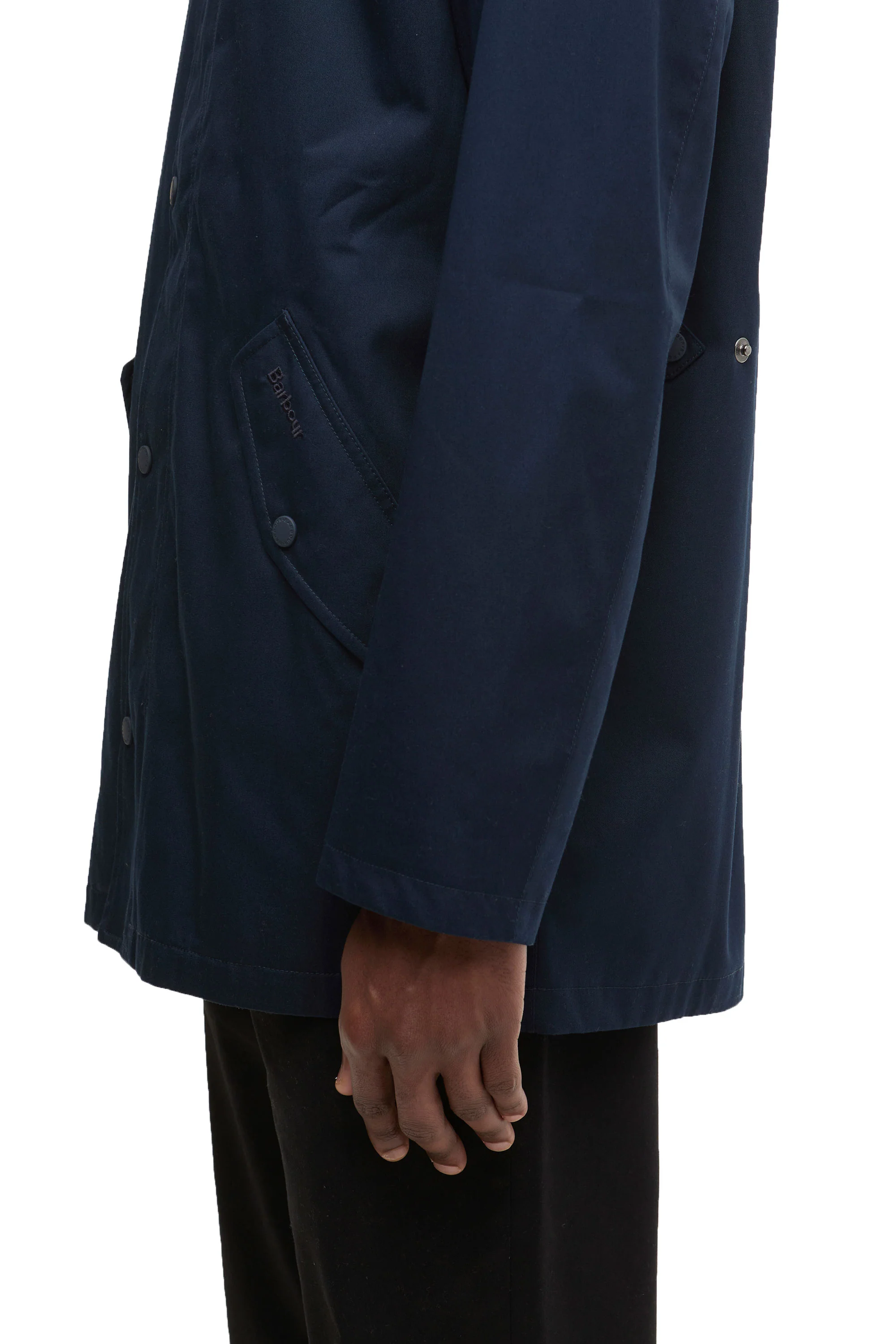Barbour City Chelsea Waterproof Jacket Navy - Image 3