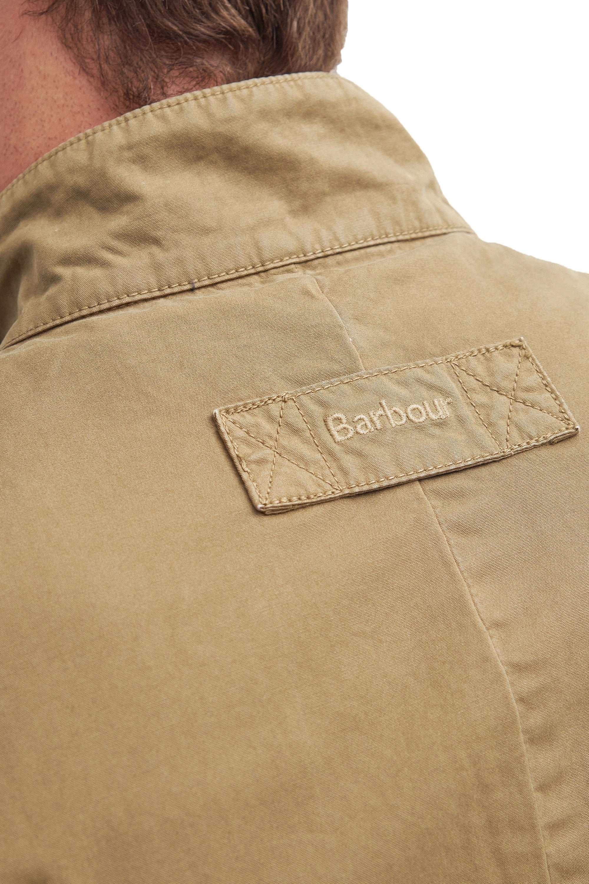 Barbour Corbridge Casual Jacket Bleached Olive - Image 4