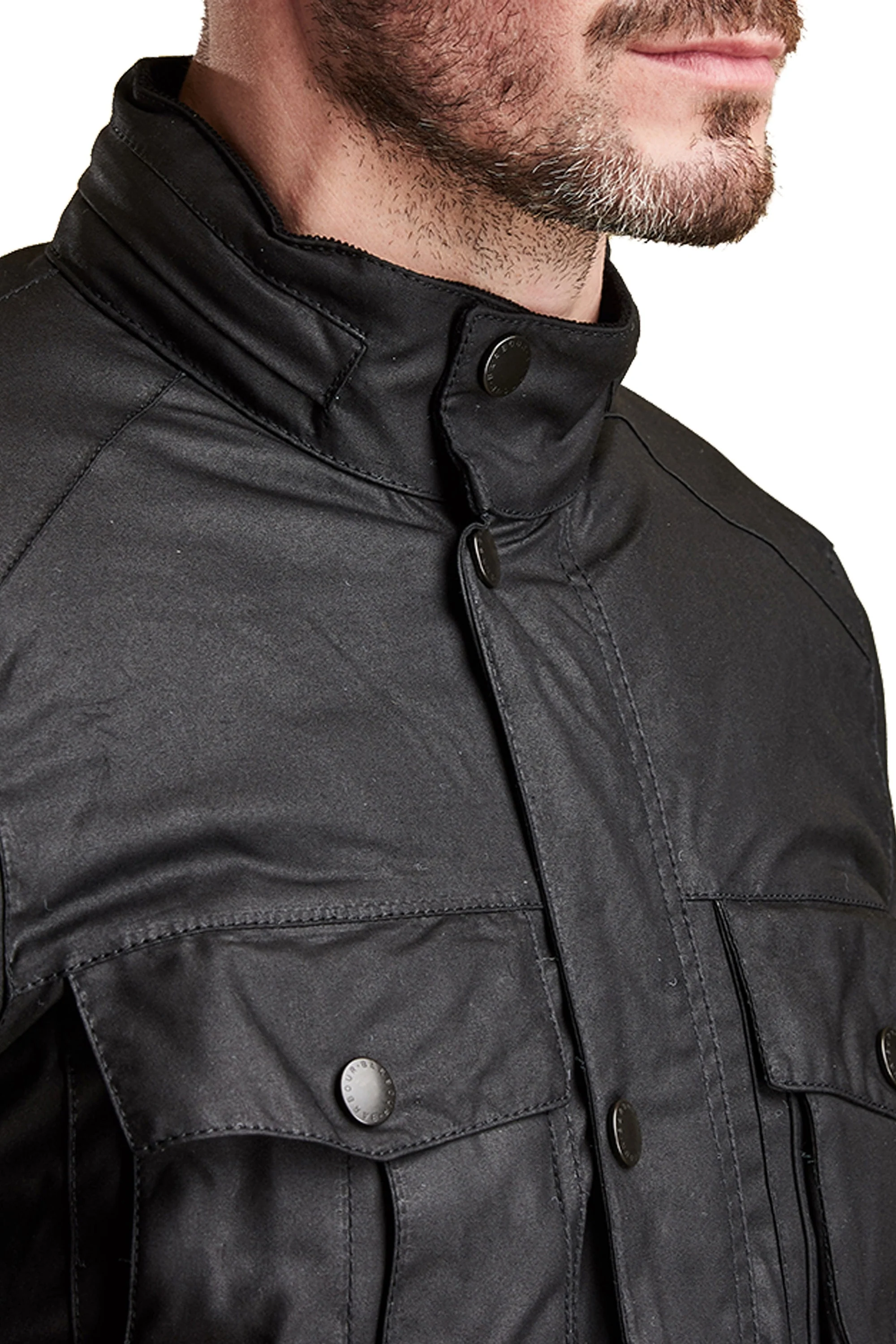 Barbour Corbridge Jacket Black - Image 4