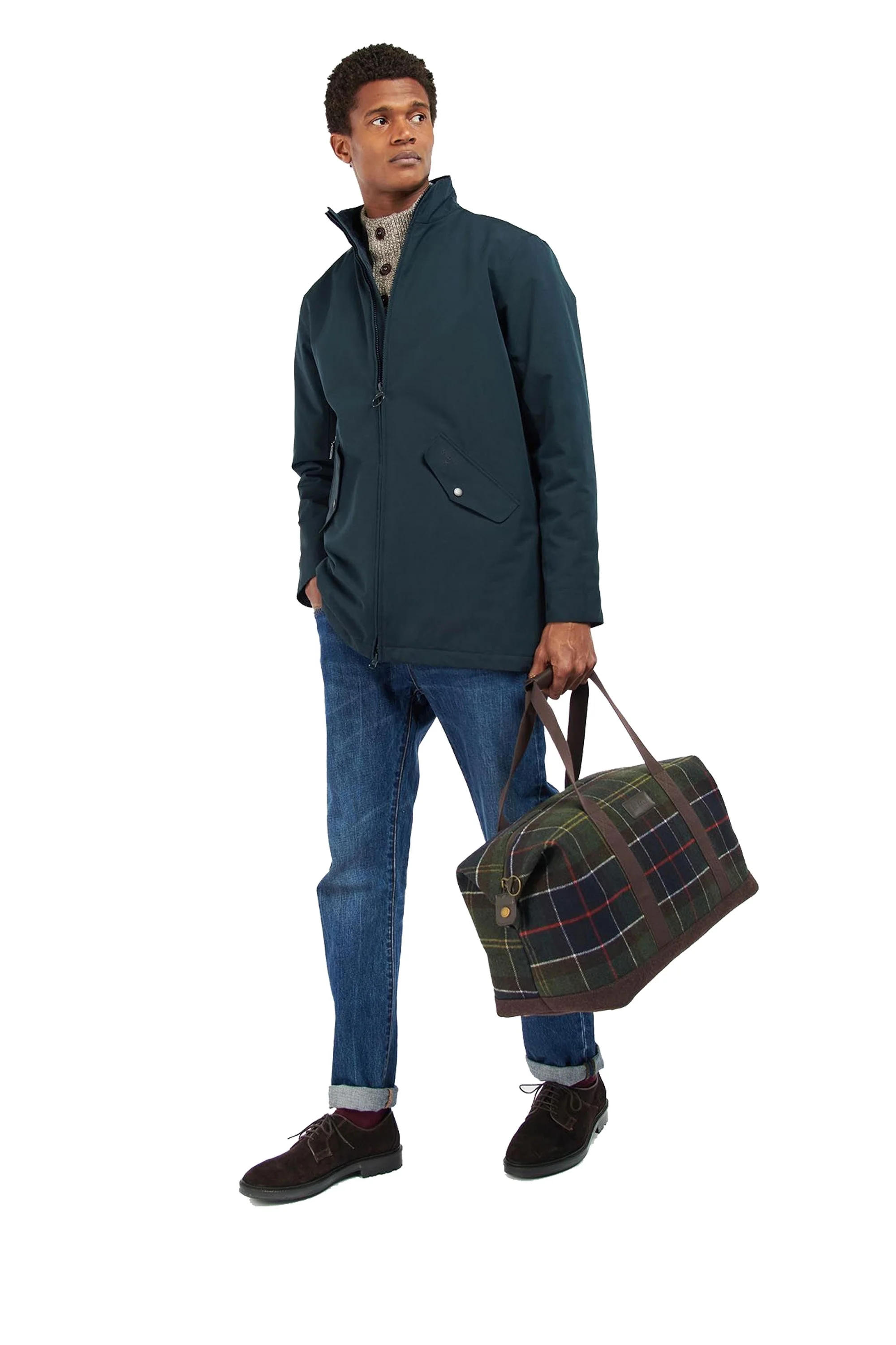 Barbour Cree Tartan Holdall Classic Tartan - Image 4