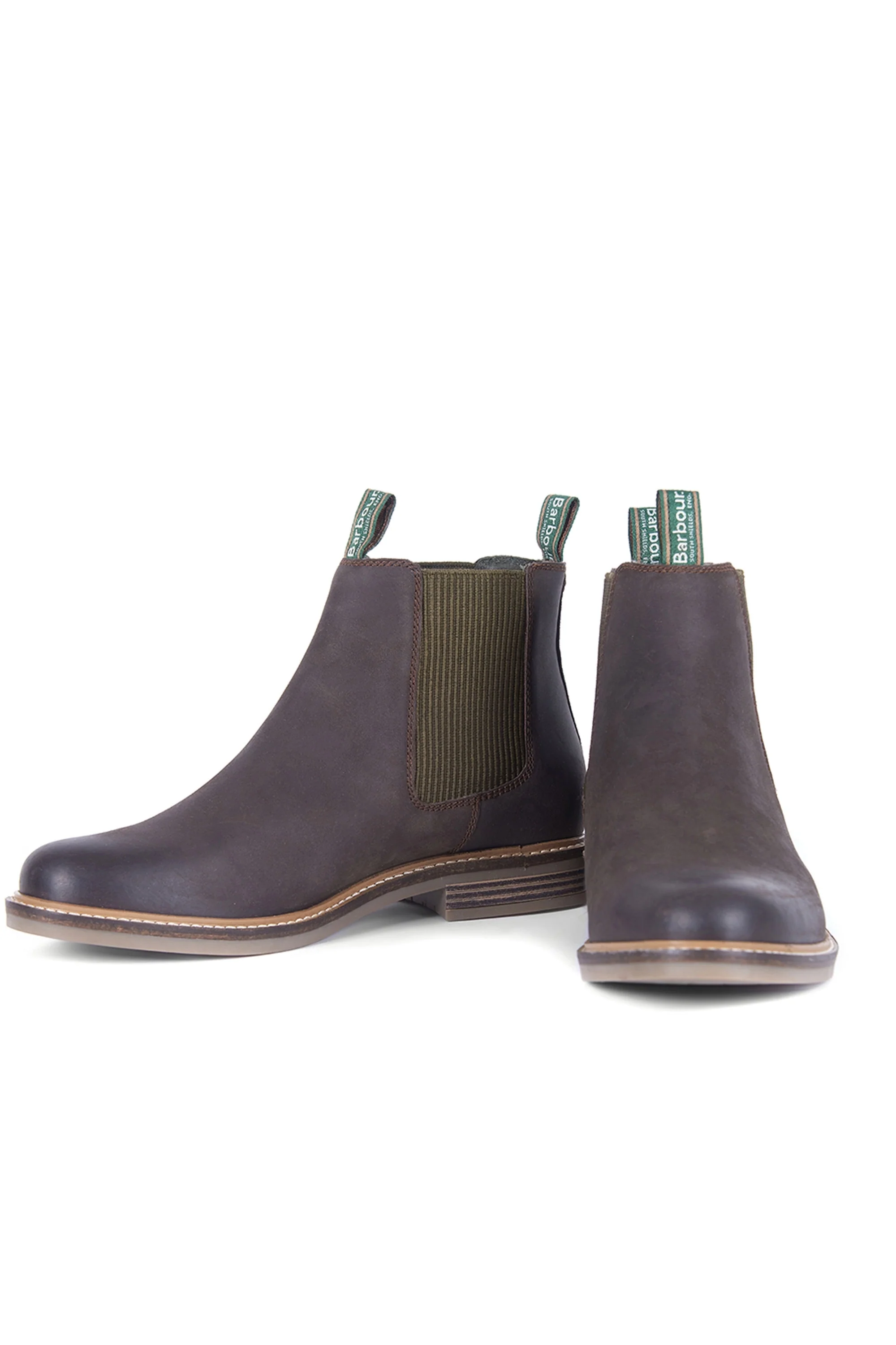 Barbour Farsley Chelsea Boots Chocolate Brown - Image 2