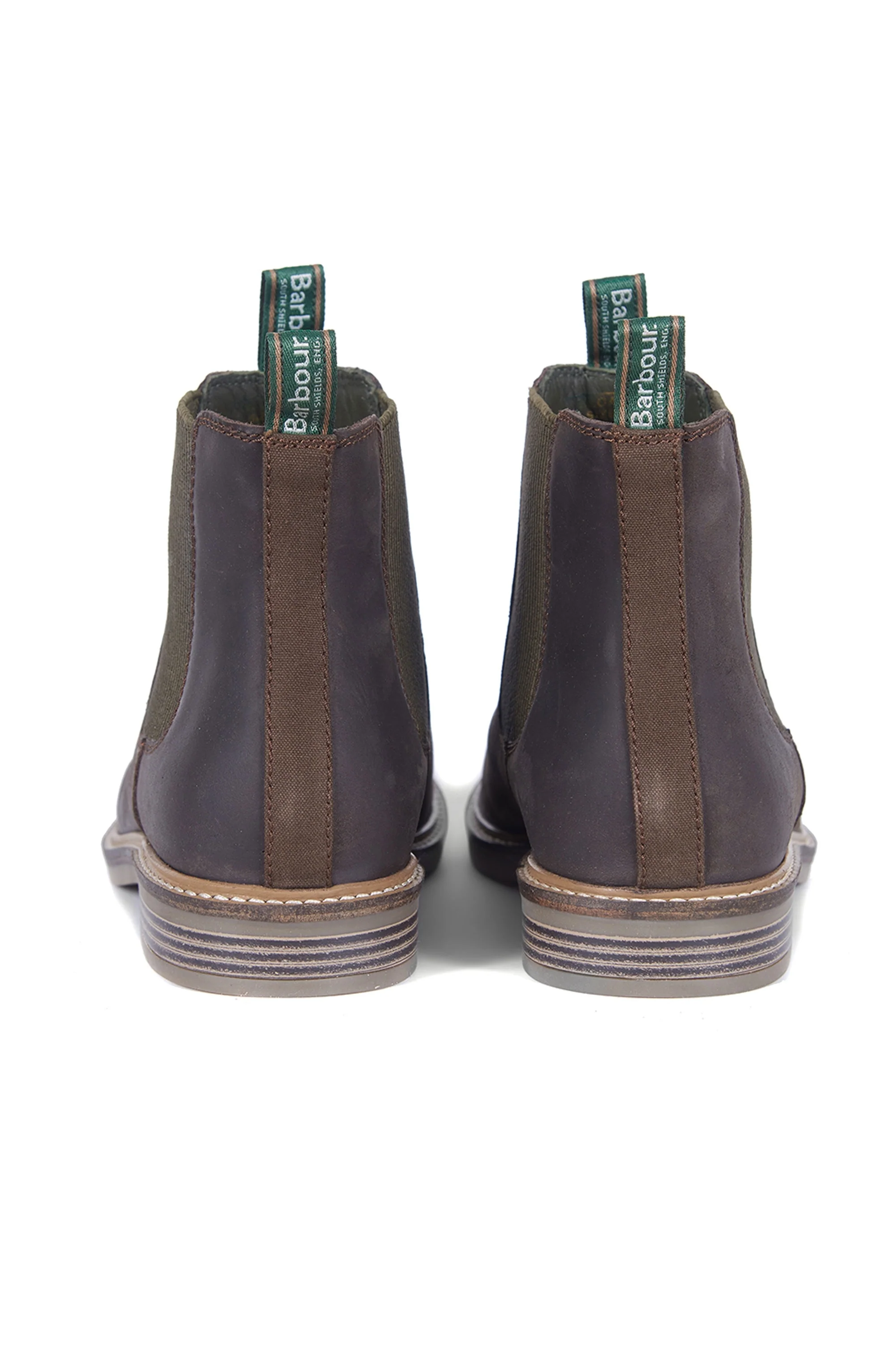 Barbour Farsley Chelsea Boots Chocolate Brown - Image 3