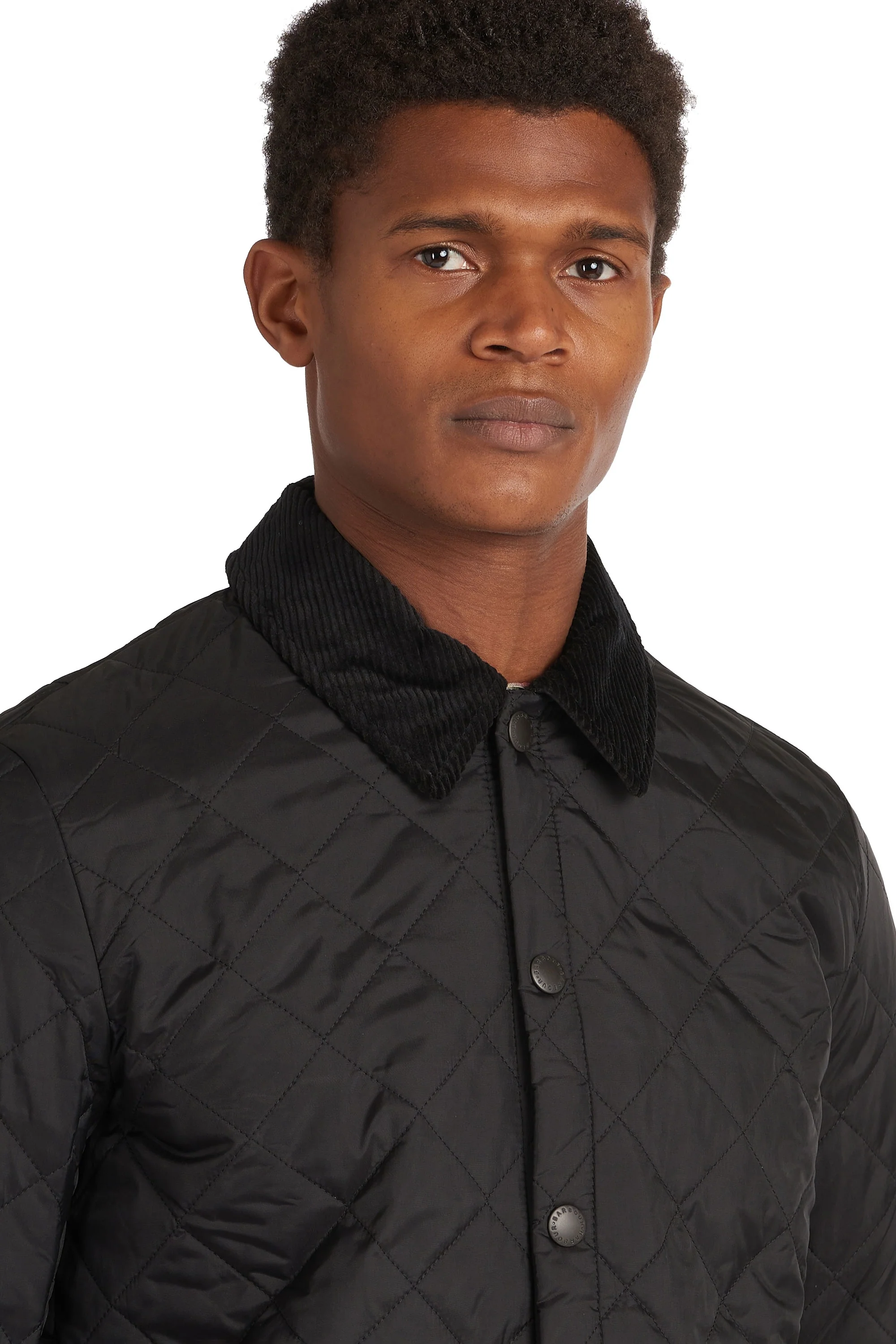 Barbour Heritage Liddesdale Quilted Jacket Black - Image 3