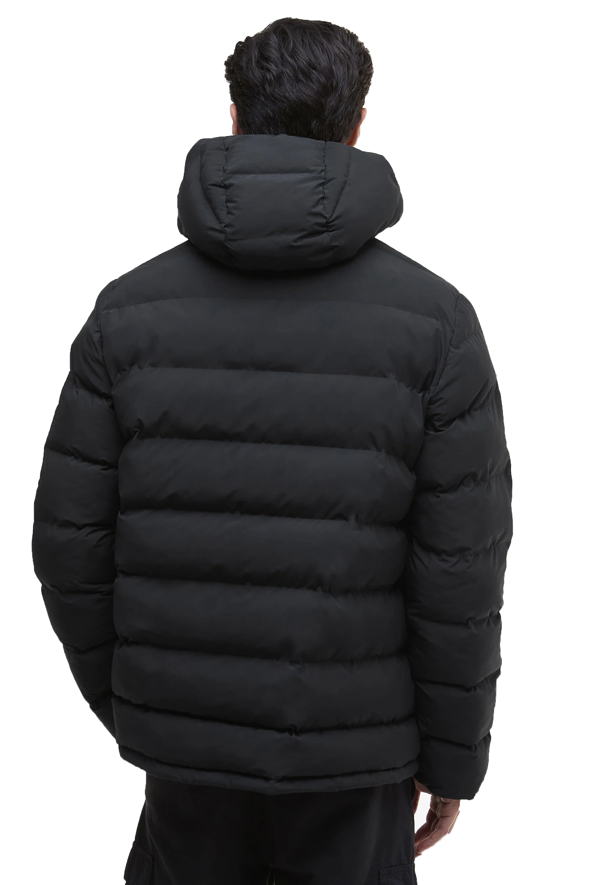 Barbour International Daleson Puffer Black - Image 3