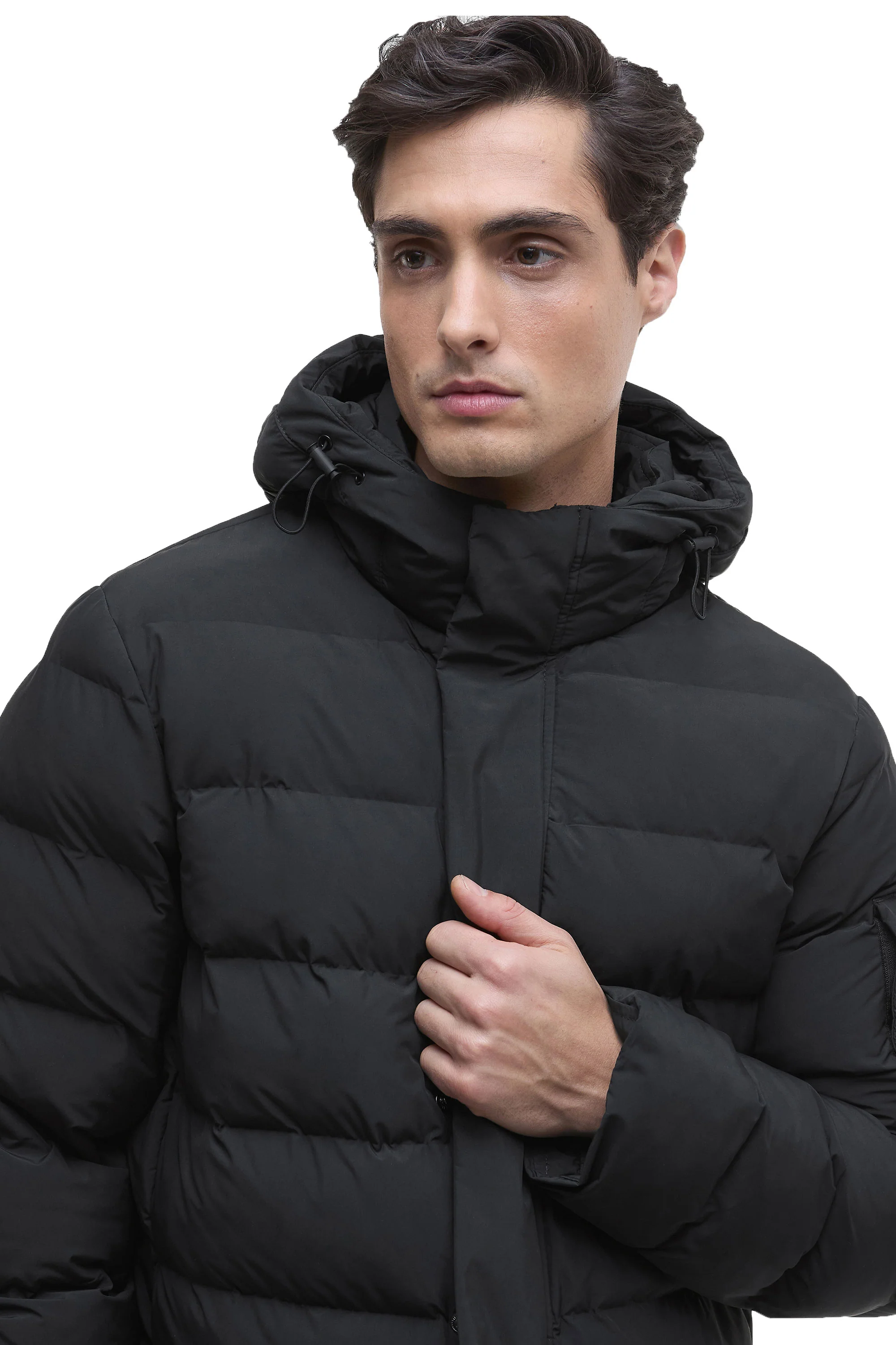 Barbour International Daleson Puffer Black - Image 4
