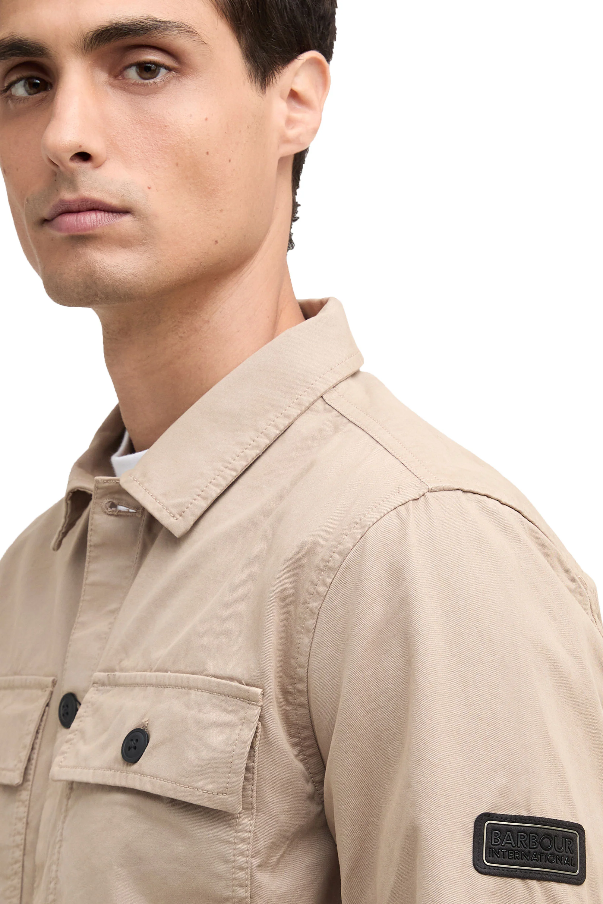 Barbour International BARBOUR ARLO OVERSHIRT CORIANDER - Image 3