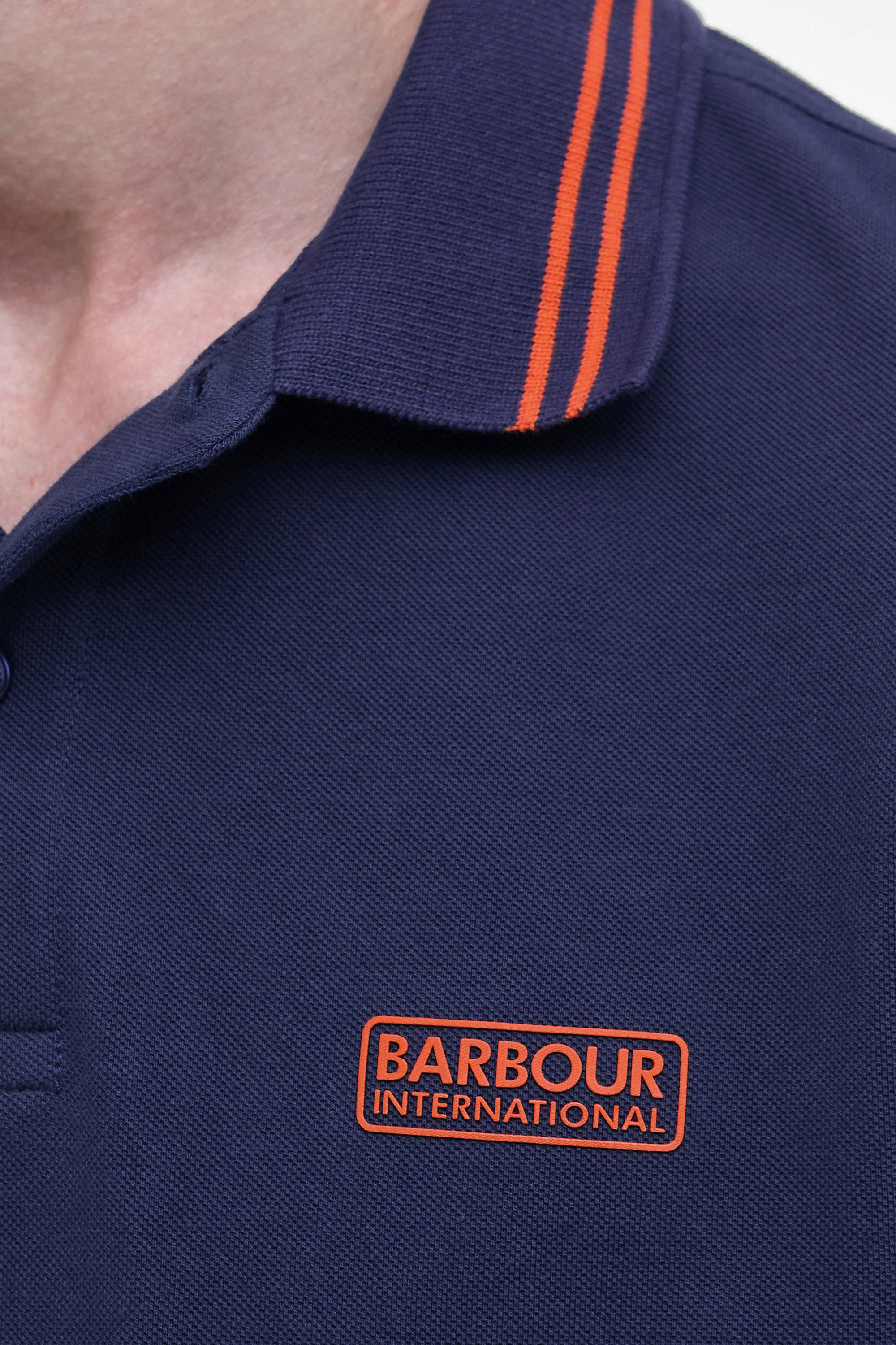 BARBOUR CALIBRATED POLO PIGMENT NAVY - Image 3