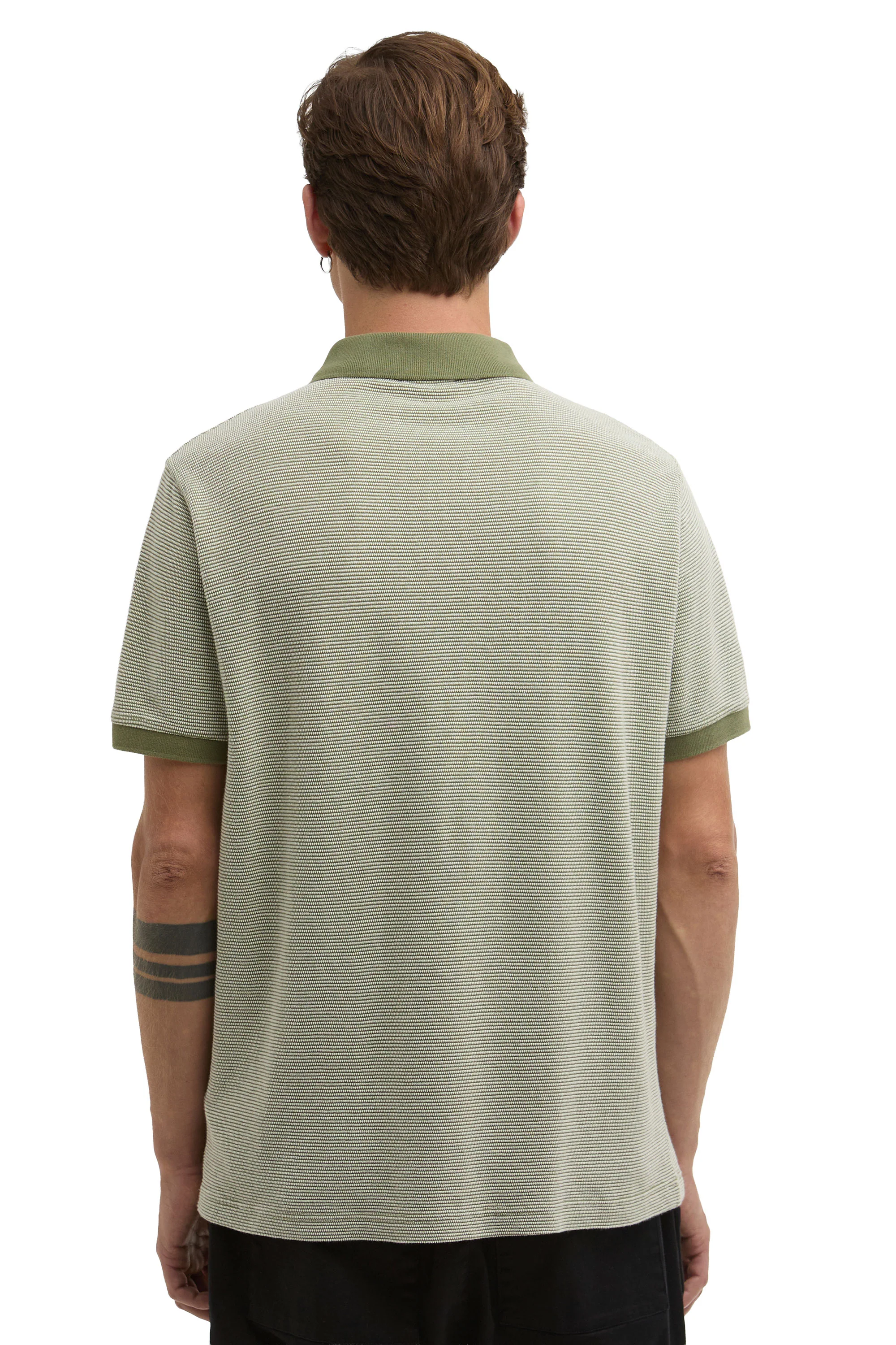 Barbour International HALLS POLO BURNT OLIVE - Image 3