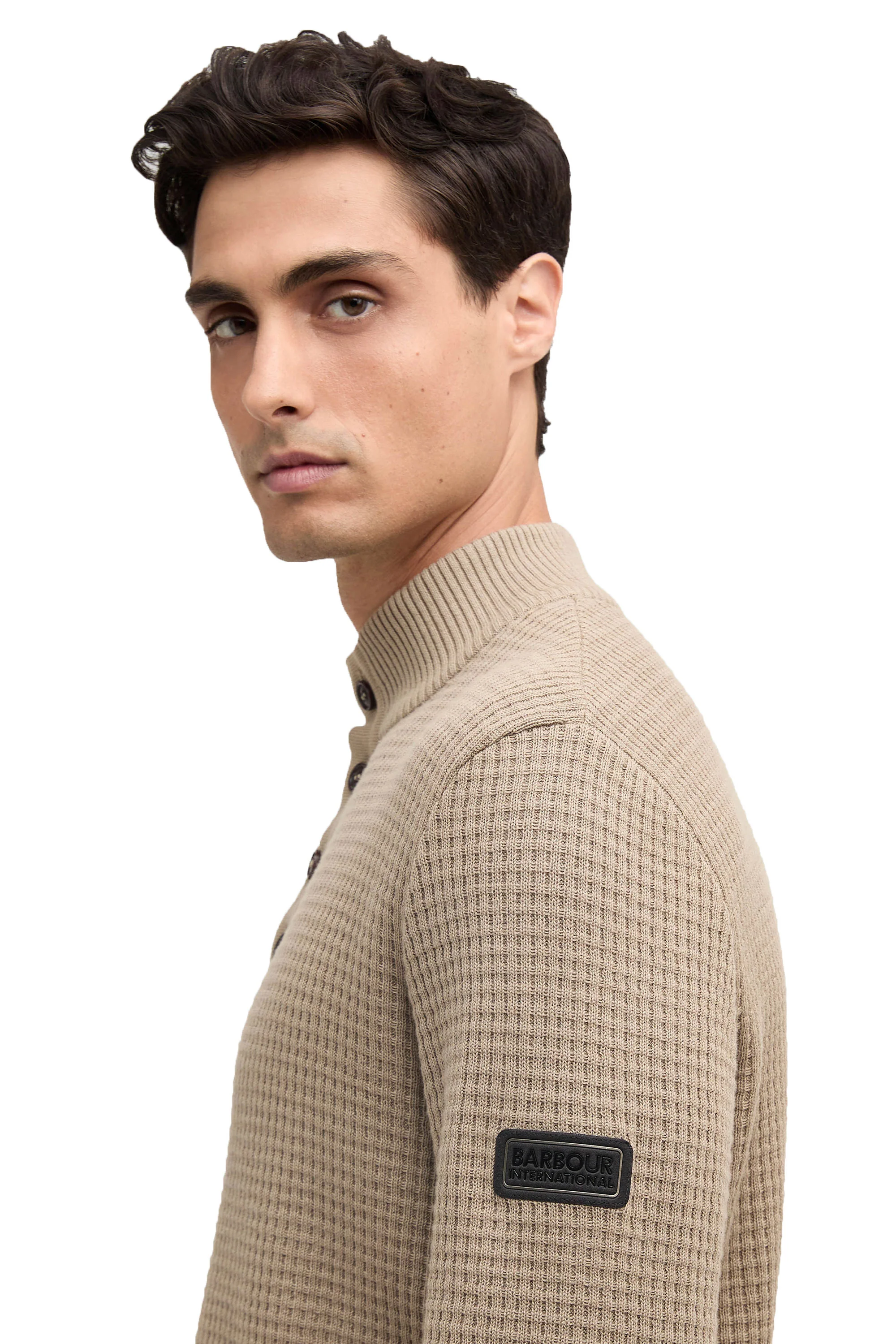 Barbour International HERRING HALF ZIP CORIANDER - Image 3