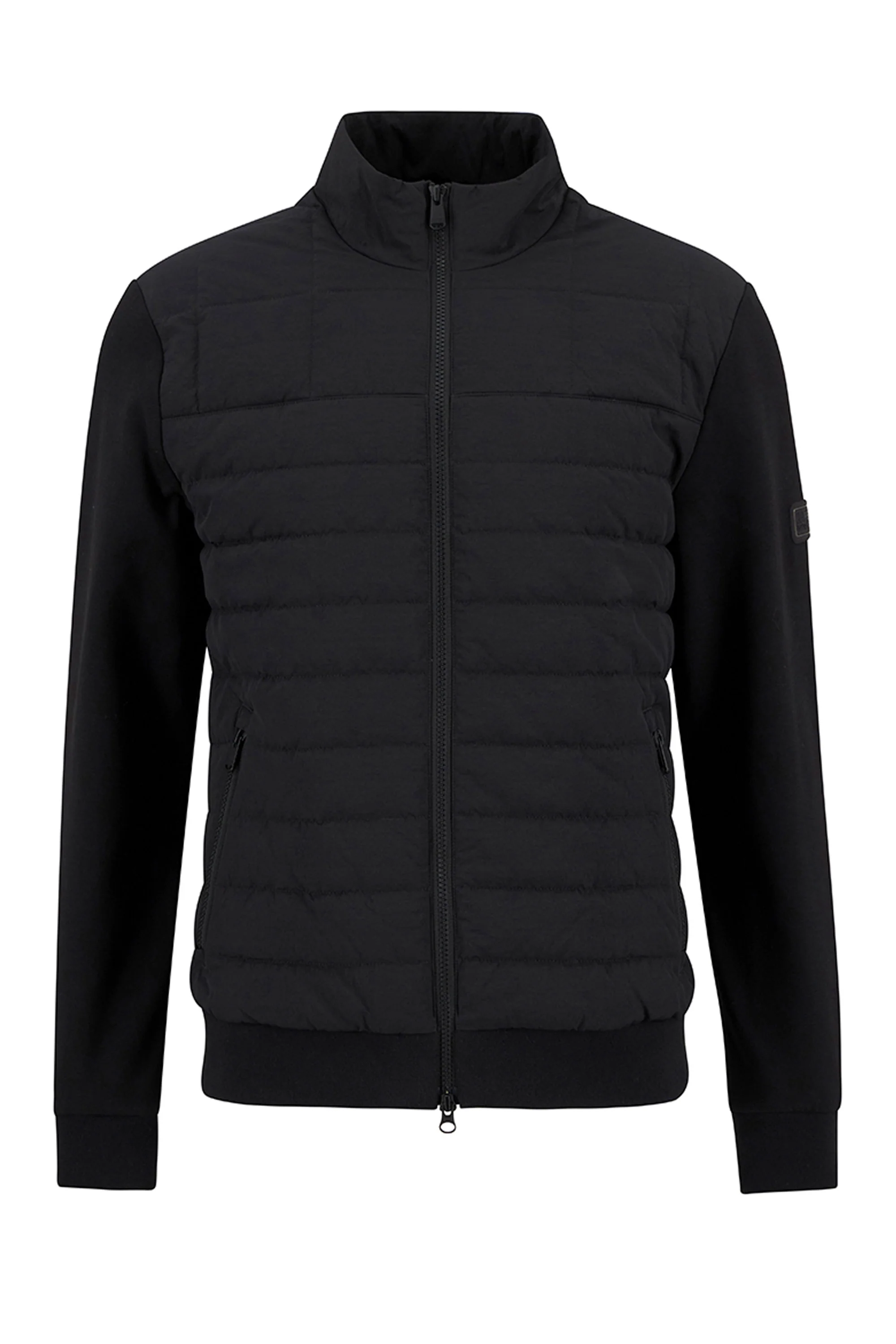 BARBOUR INTERNATIONAL COLLINS QUILTED JACKET BLACK