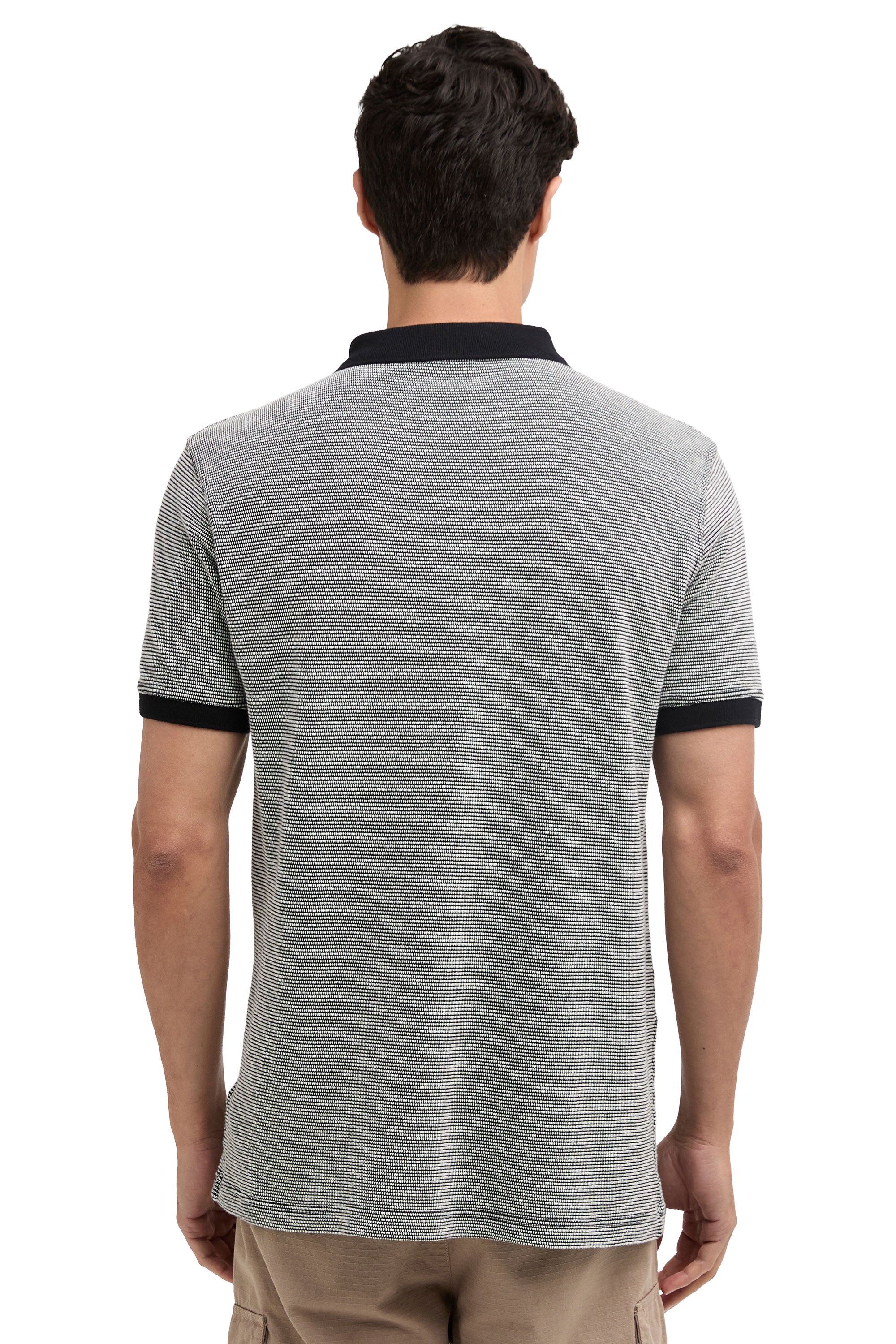 BARBOUR INTERNATIONAL HALLS POLO BLACK - Image 3