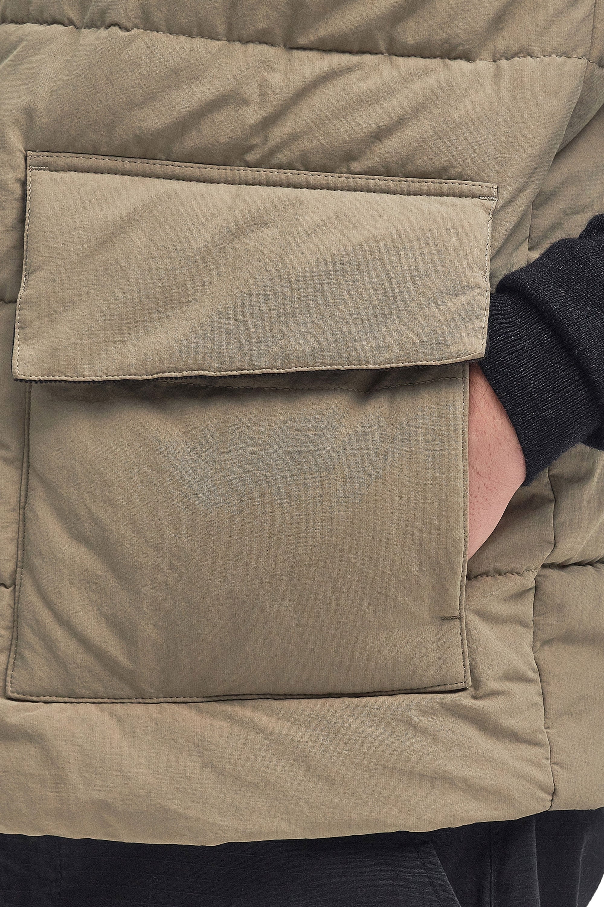 Barbour International Morville Gilet Brindle - Image 4