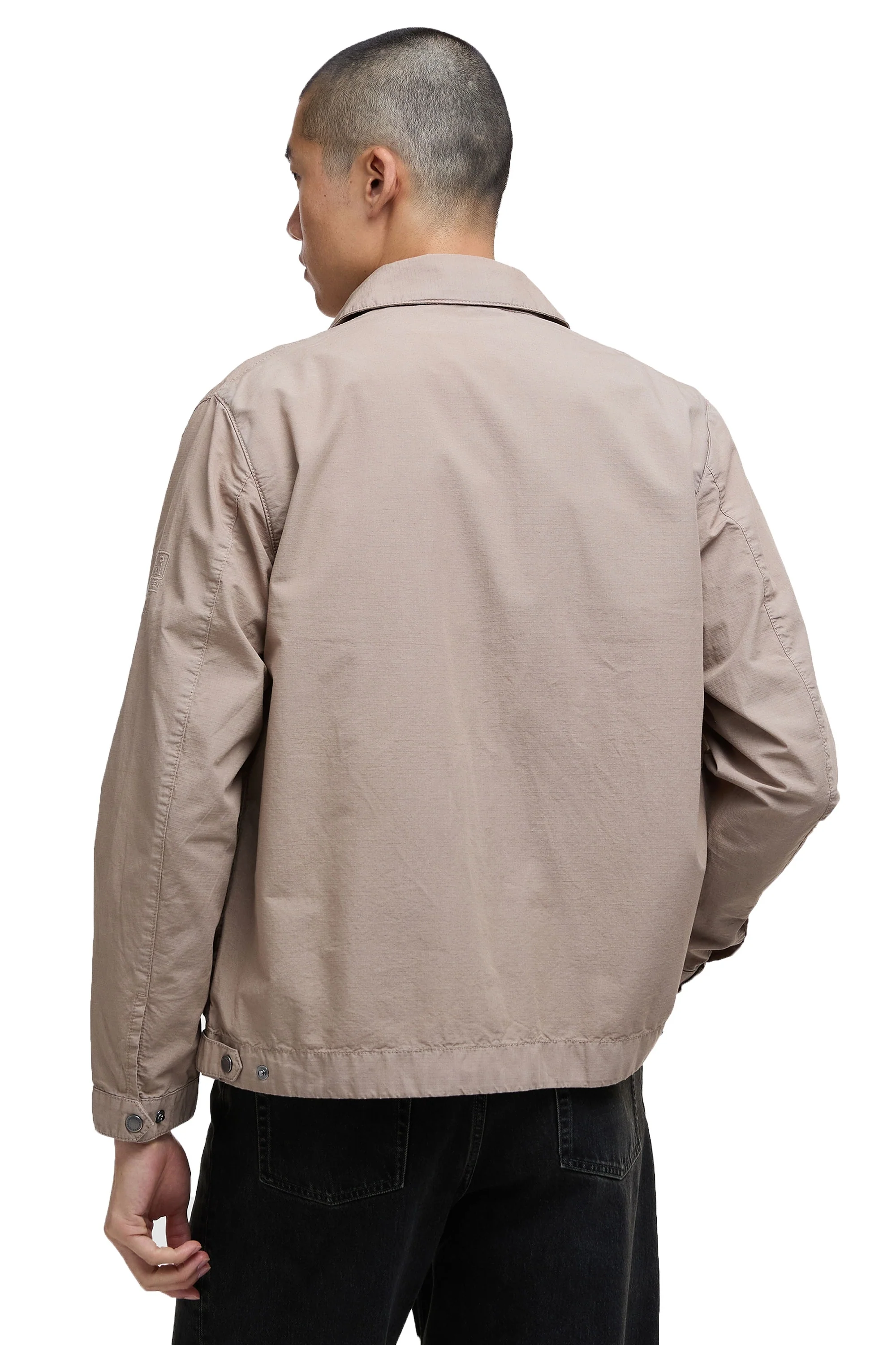 Barbour International Workers Casual Jacket Timberwolf - Image 2