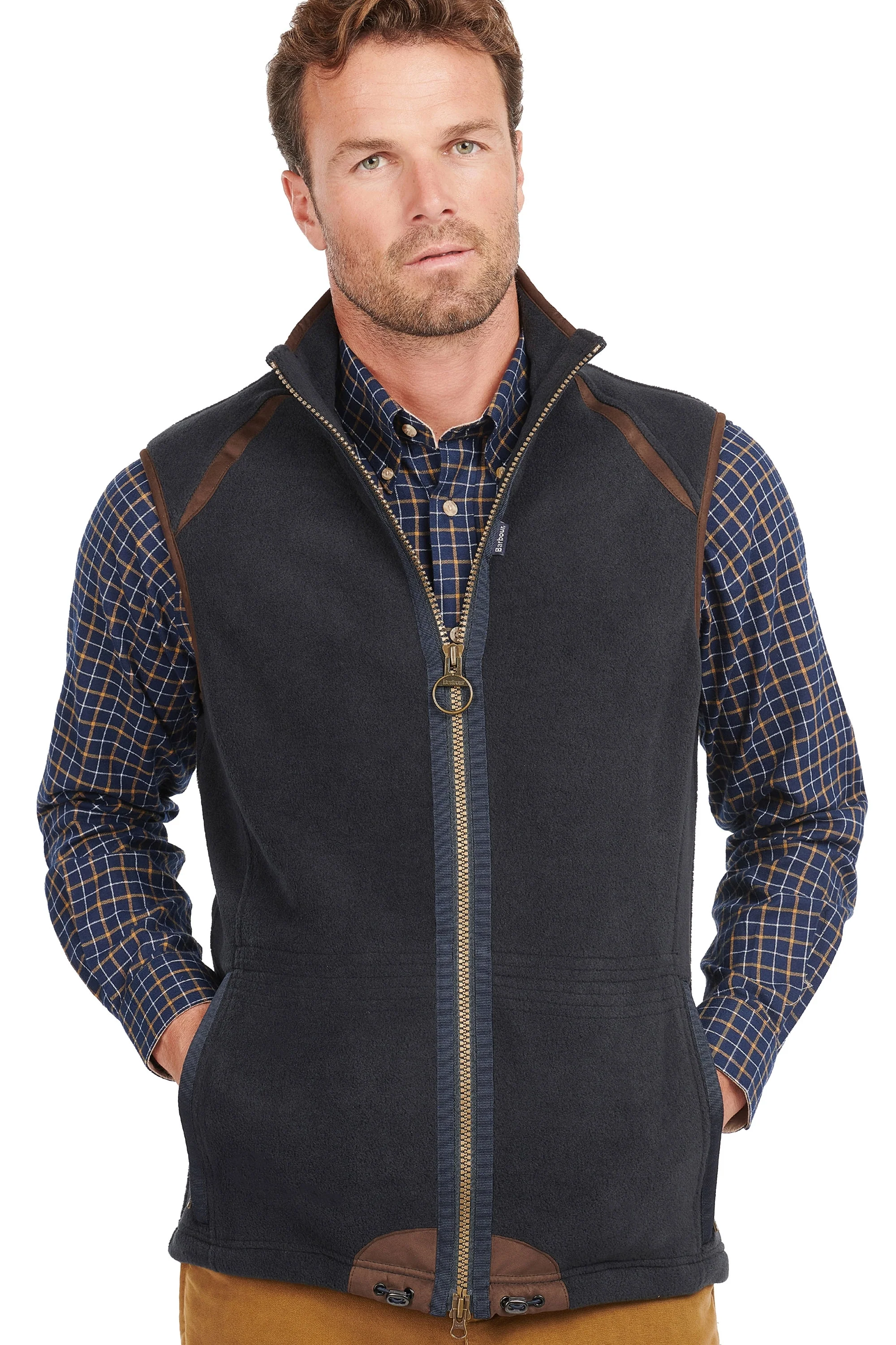 Barbour Langdale Gilet Navy - Image 2