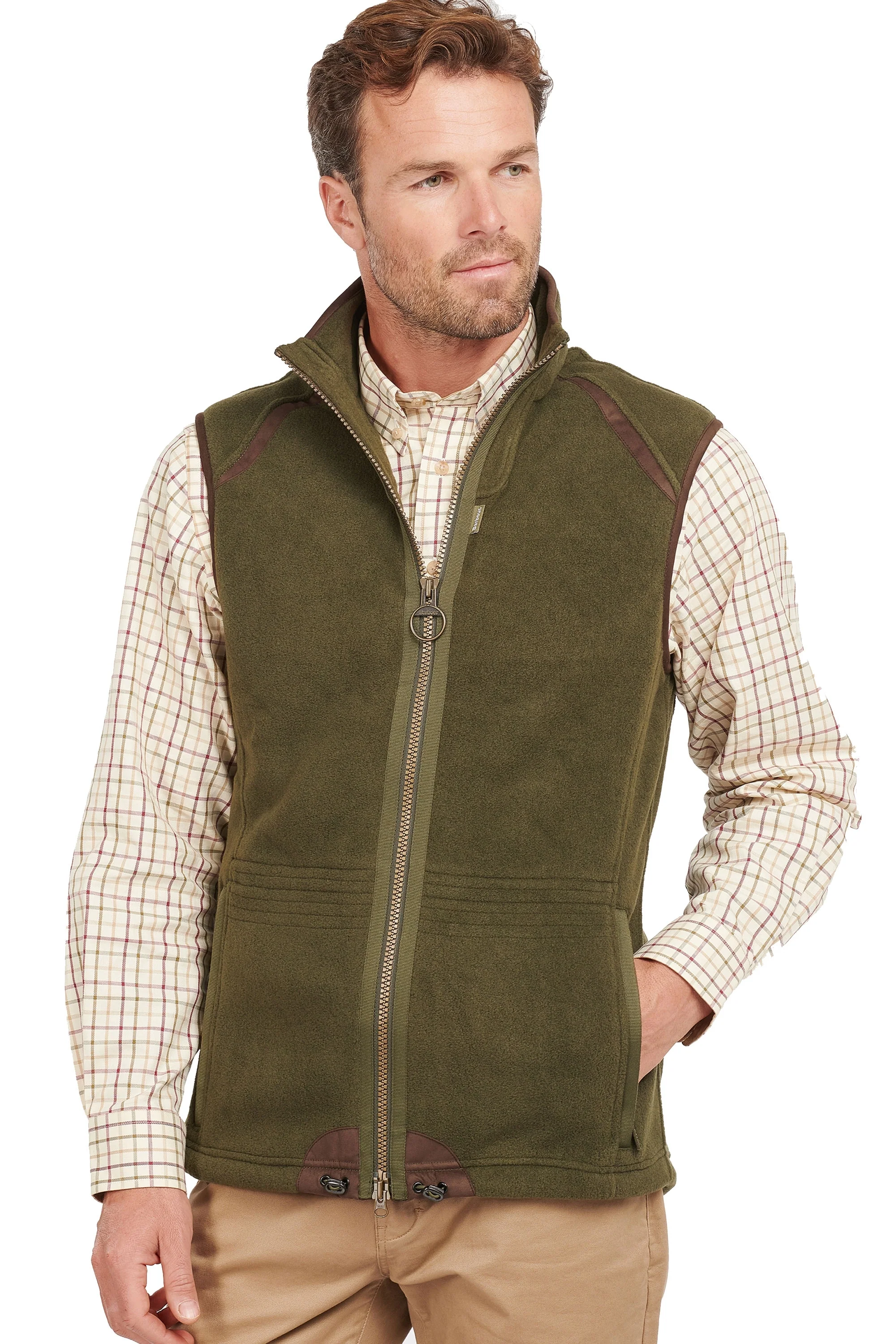 Barbour Langdale Gilet Olive - Image 2