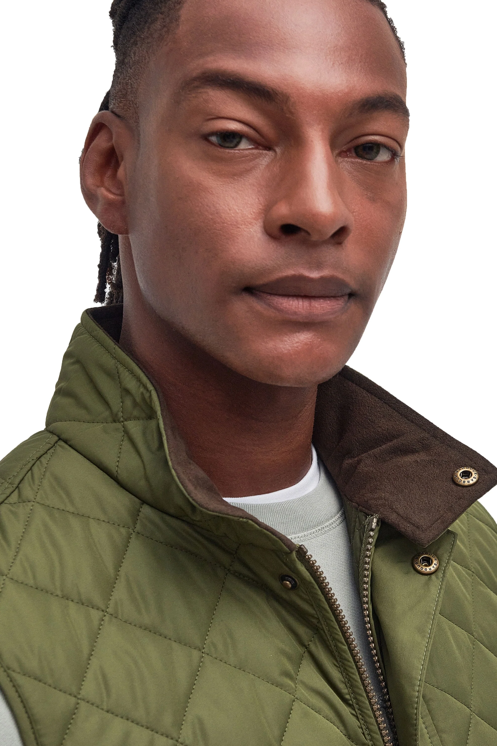 Barbour Lowerdale Gilet Dark Moss - Image 3
