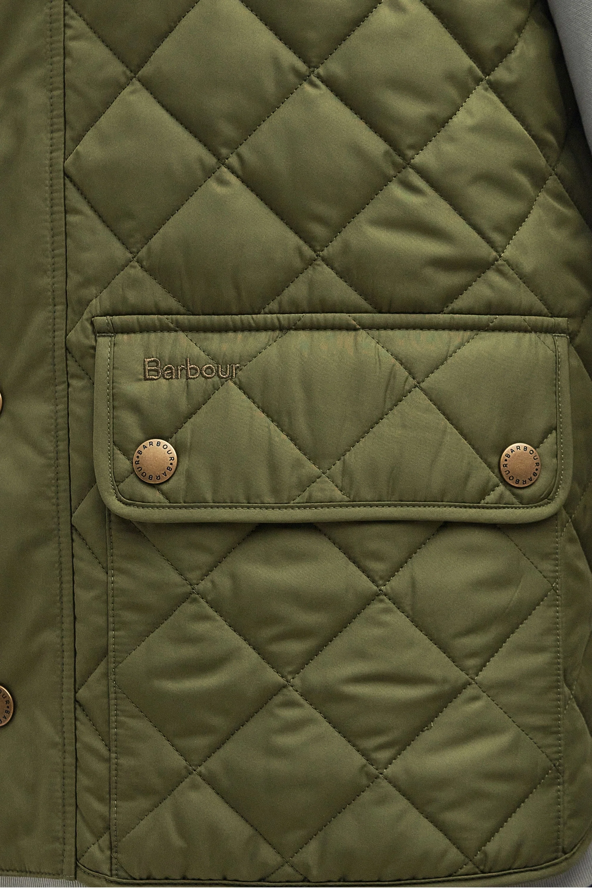 Barbour Lowerdale Gilet Dark Moss - Image 5