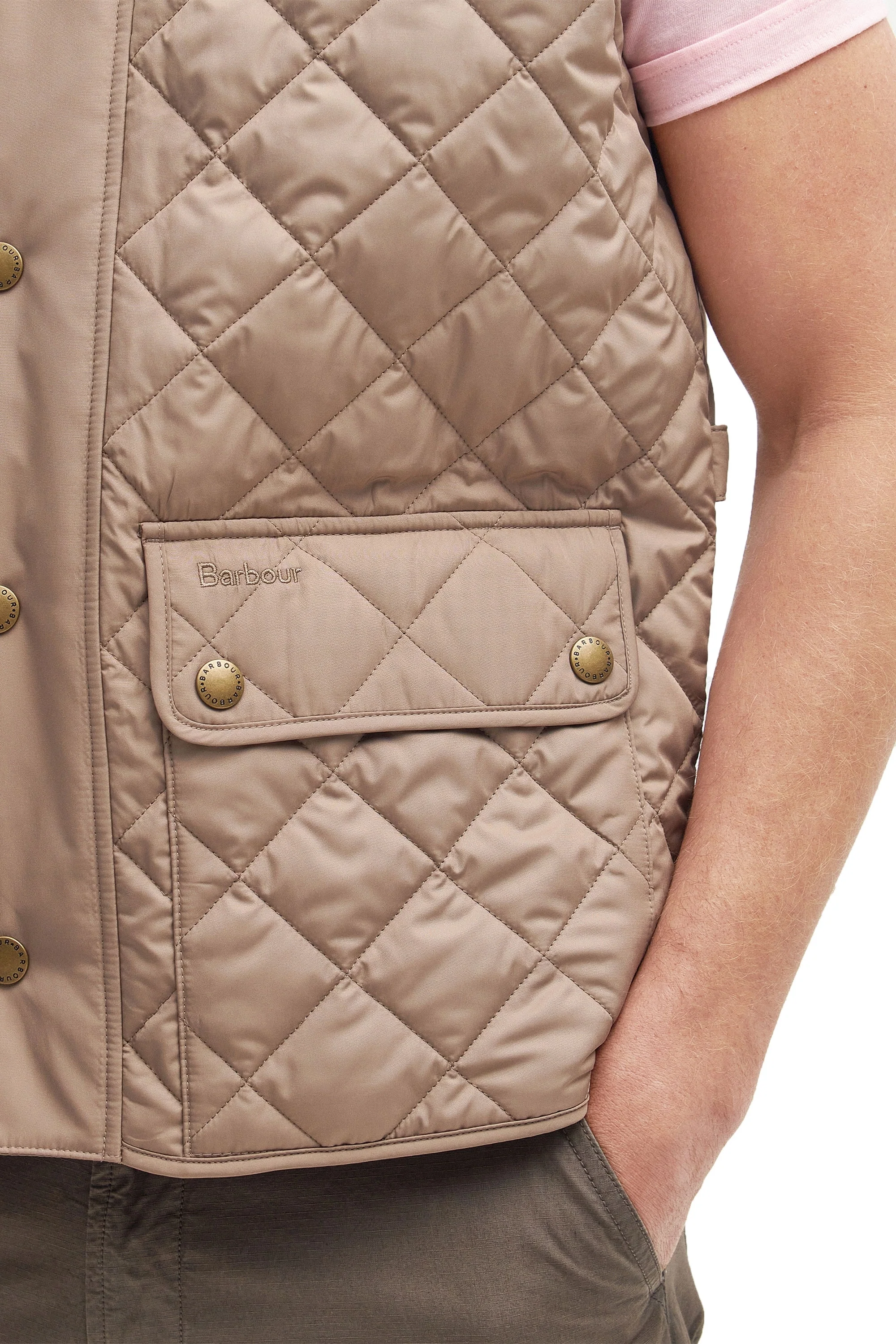Barbour Lowerdale Gilet Timberwolf - Image 2