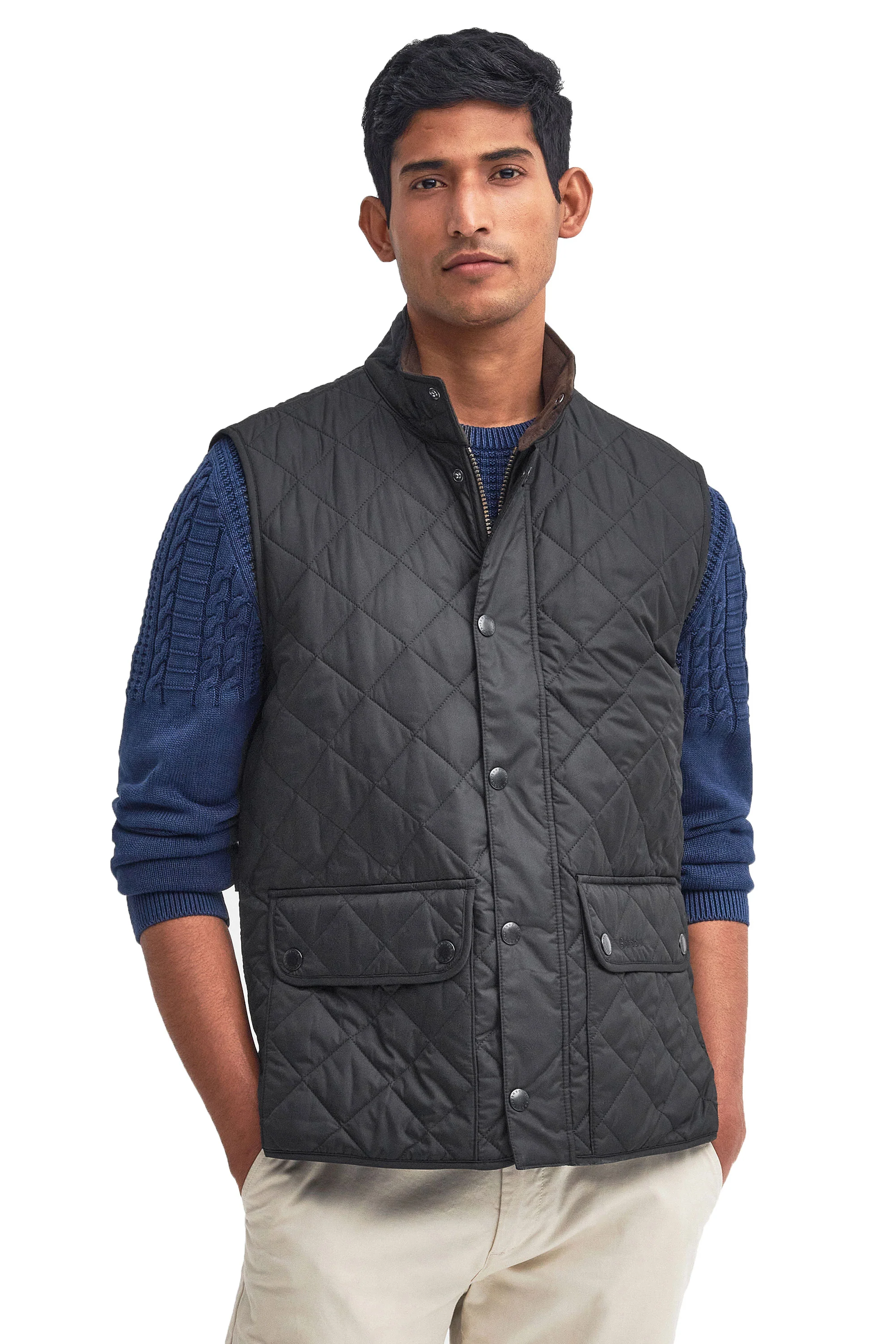 Barbour Lowerdale Quilted Gilet Black - Image 2