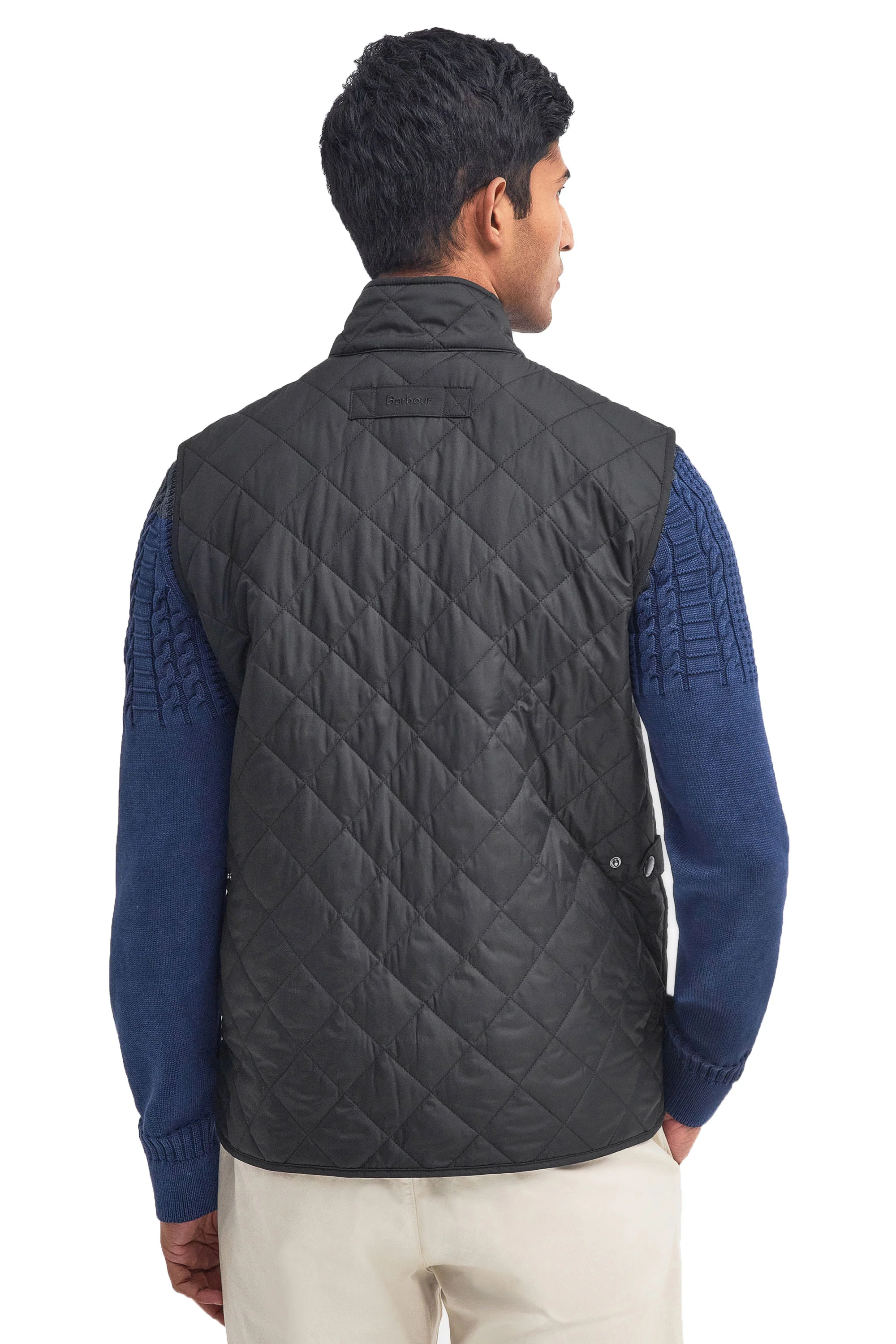 Barbour Lowerdale Quilted Gilet Black - Image 3