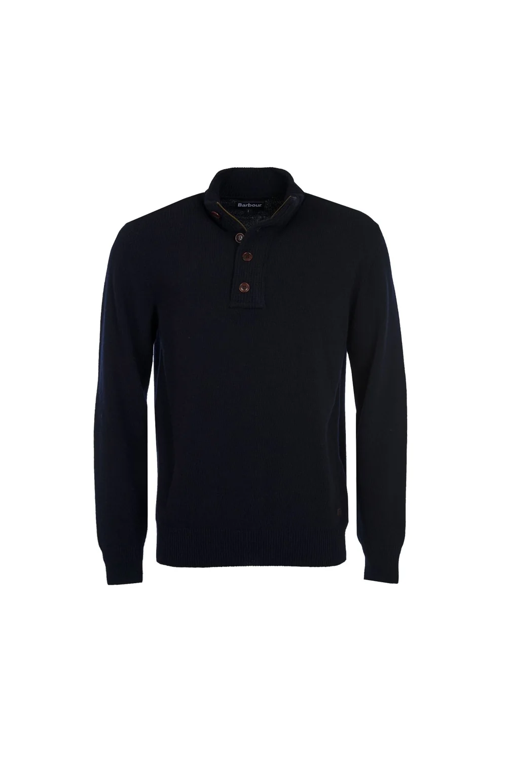 Barbour Patch Half Zip Jumper Navy