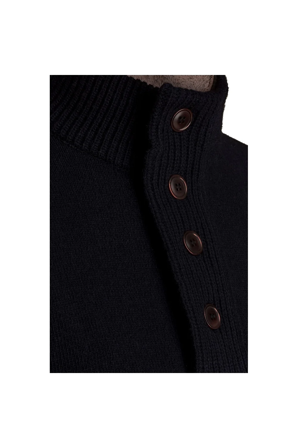 Barbour Patch Half Zip Jumper Navy - Image 2
