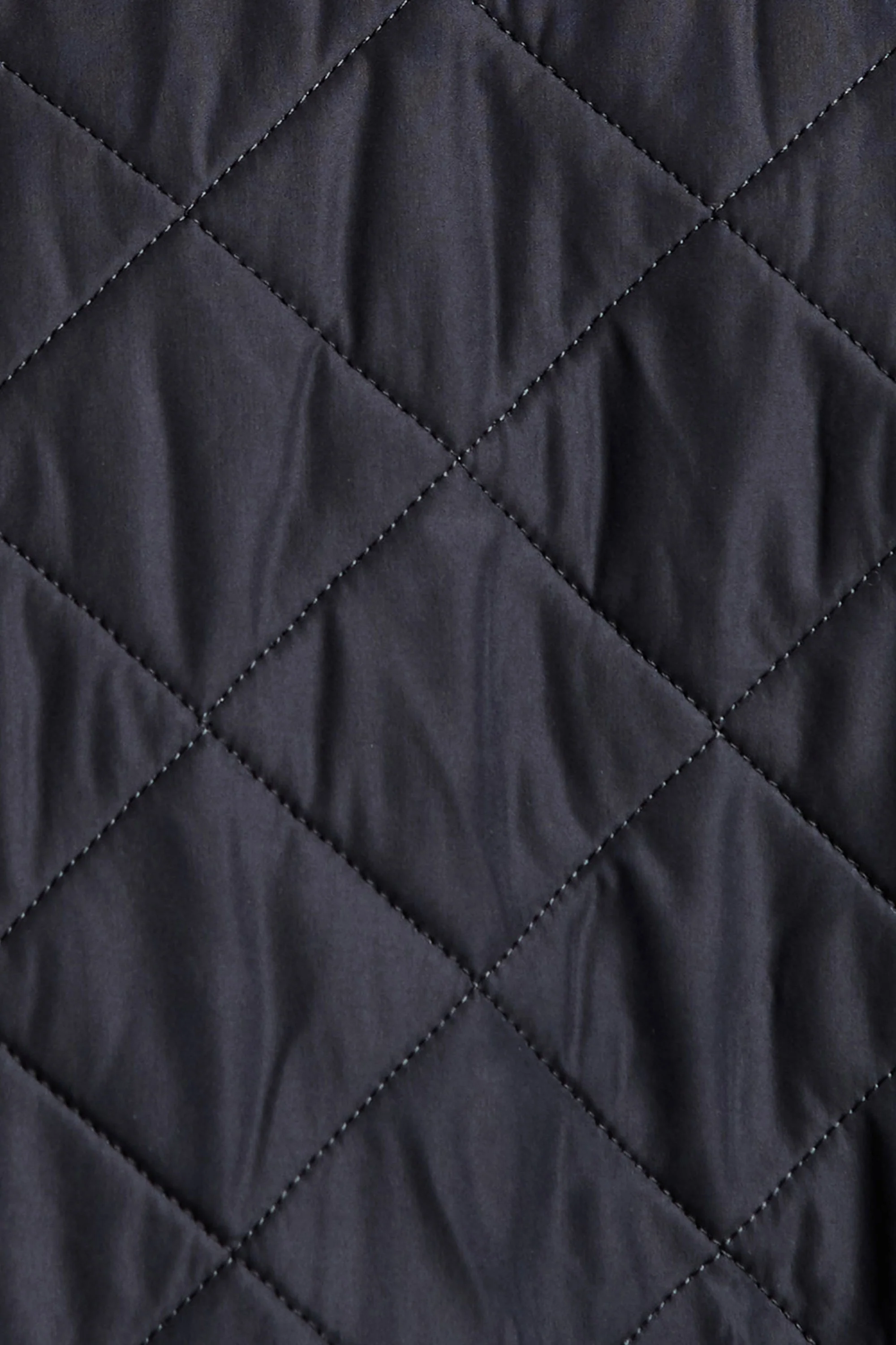 Barbour Powell Quilted Jacket Navy - Image 6